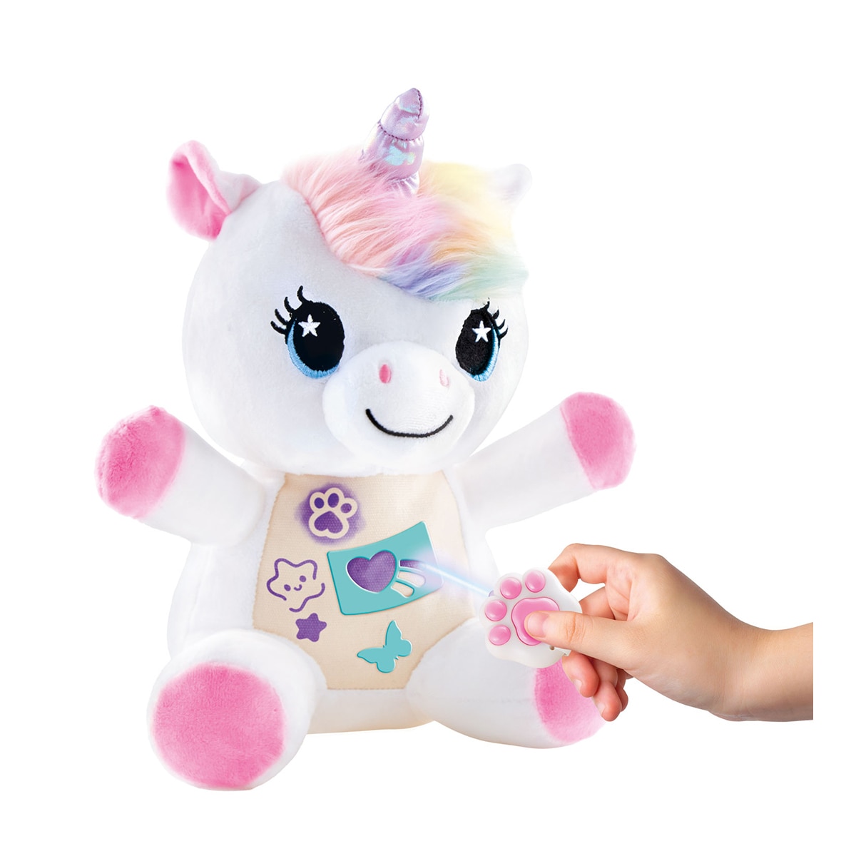 Peluche Unicornio Luz Mágica Canal 14