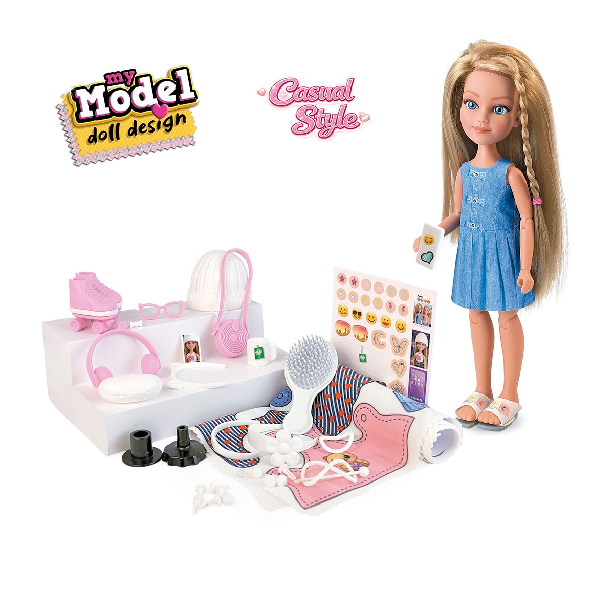 Manualidade My Model Doll Design Casual Style My Model Educa Borras 2