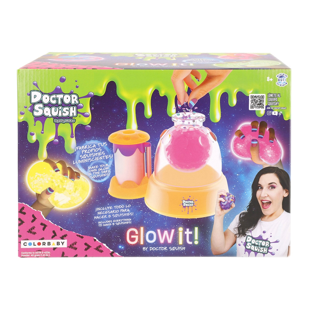 Imagen 0 de Fábrica de Squishies del Dr. Squish. Edición Neon Colorbaby