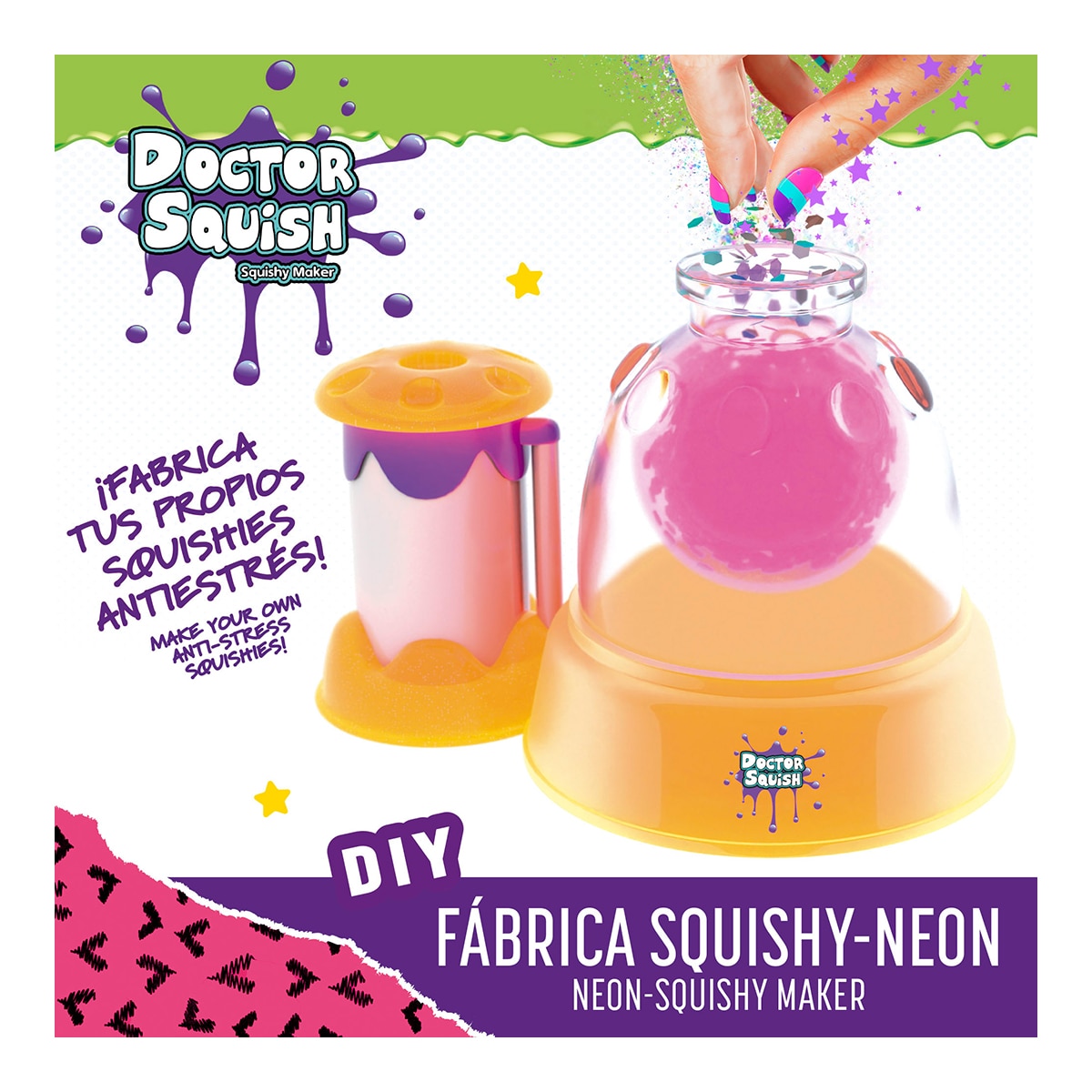 Fábrica de Squishies del Dr. Squish. Edición Neon Colorbaby 3