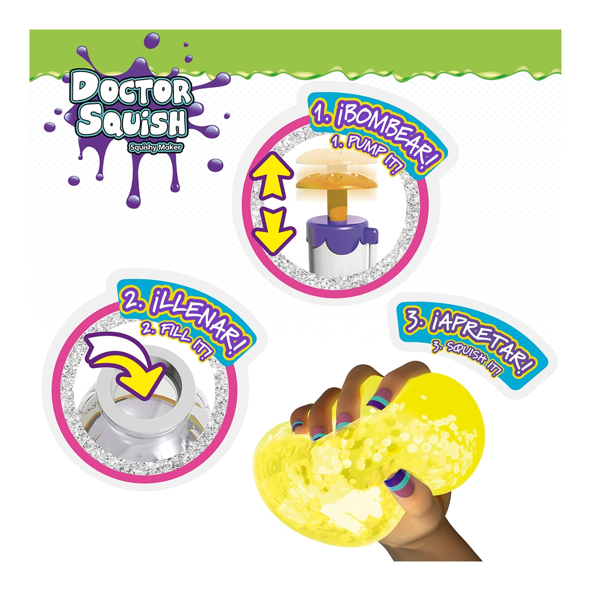 Fábrica de Squishies del Dr. Squish. Edición Neon Colorbaby 6