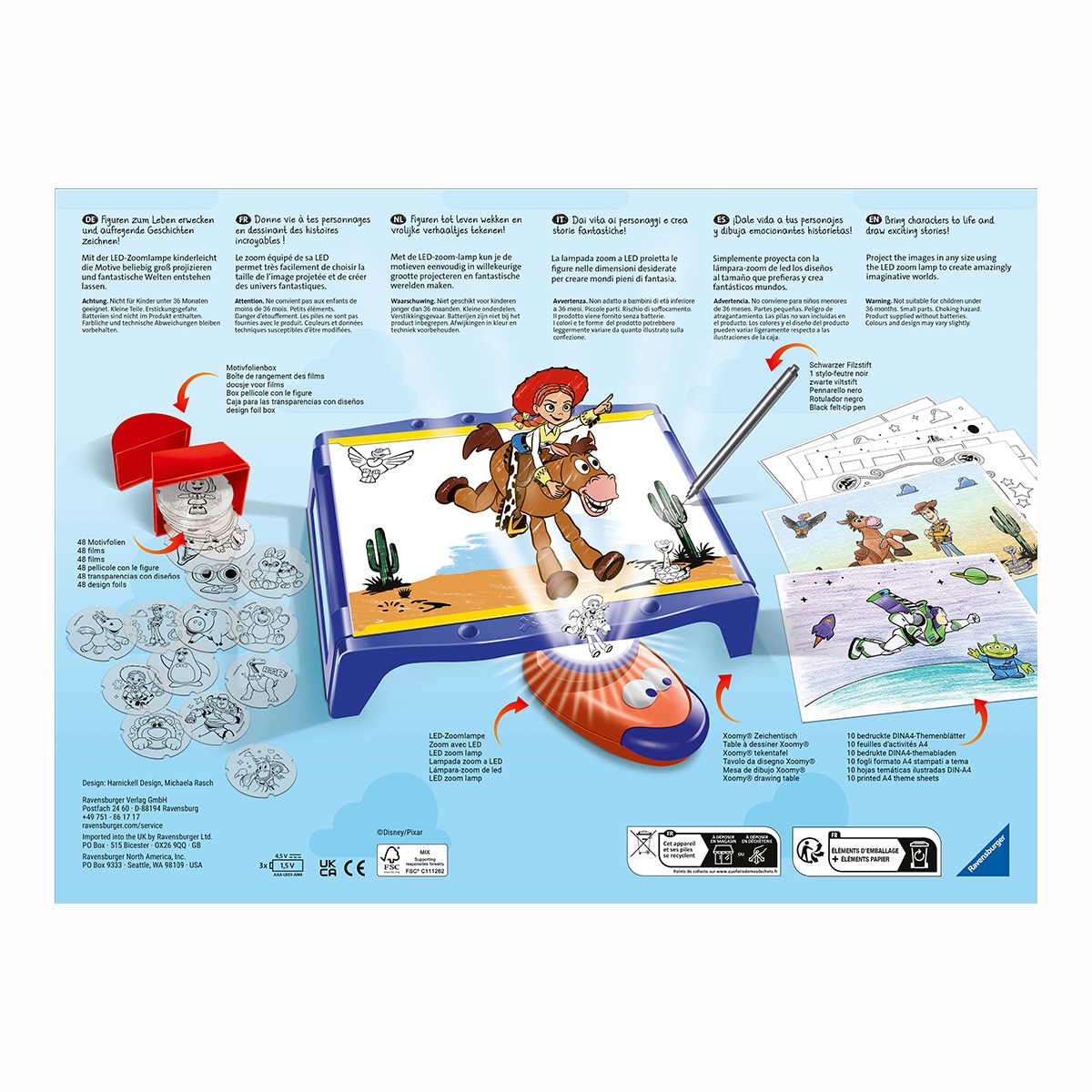Manualidad Xoomy Maxi Toy Story Ravensburger 3
