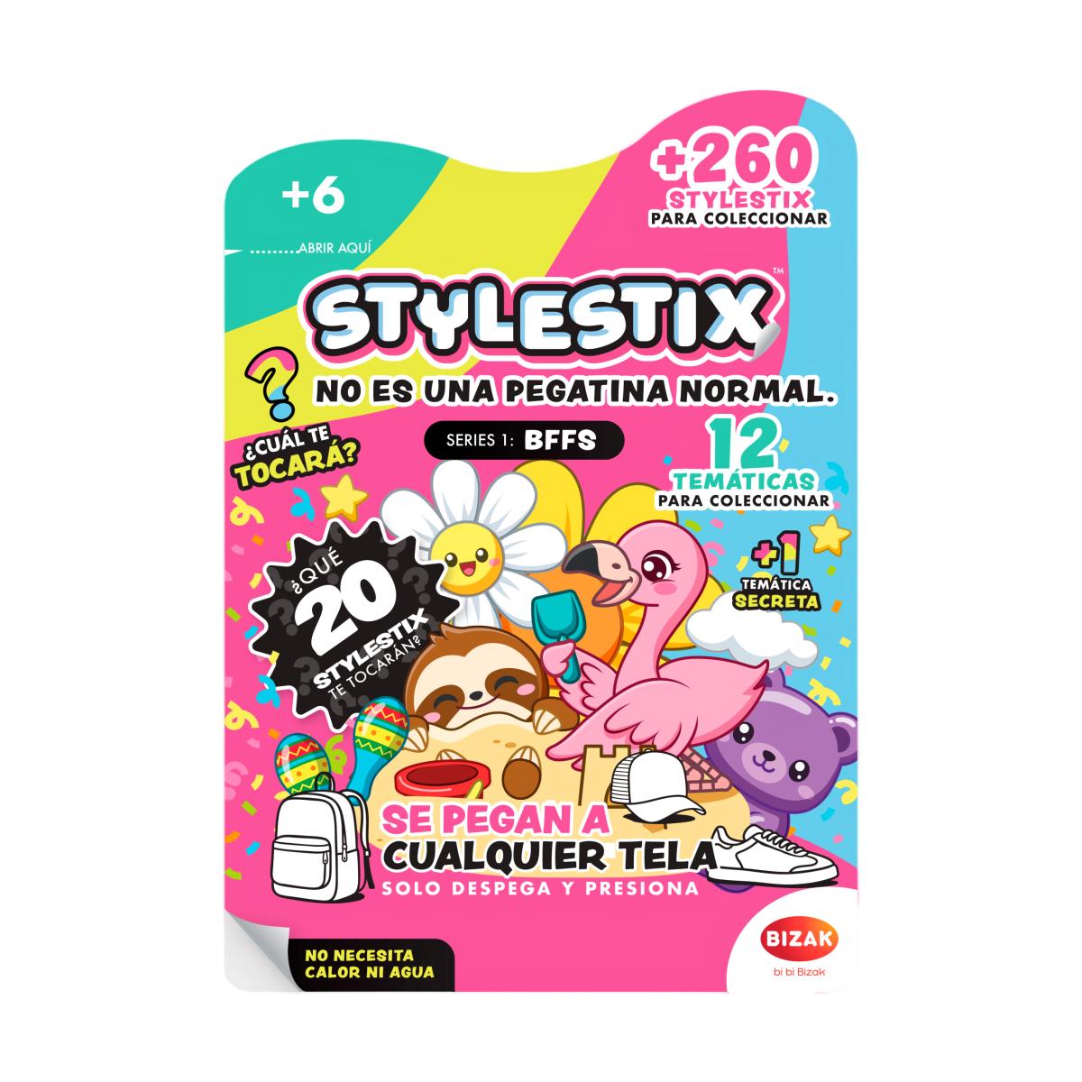 Manualidad Stylestix sobre sorpresa con accesorios Bizak modelos surtidos 3