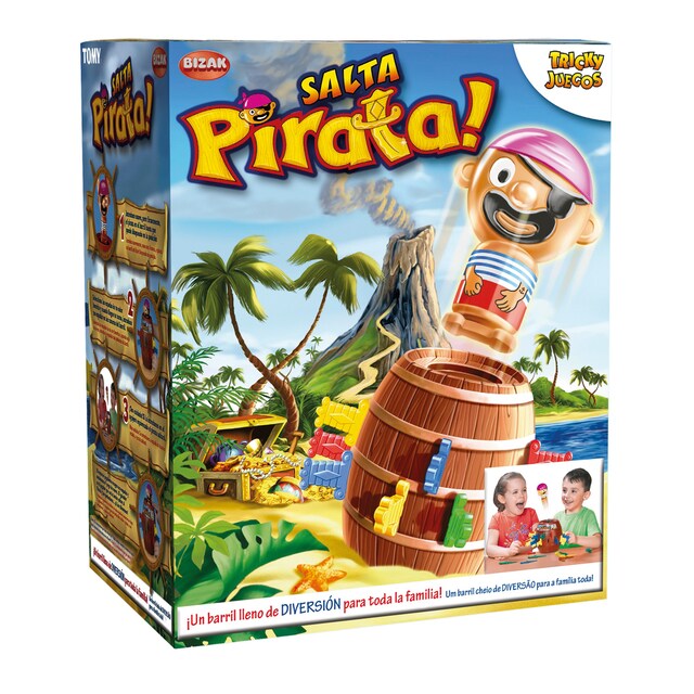 Tricky salta pirata Bizak