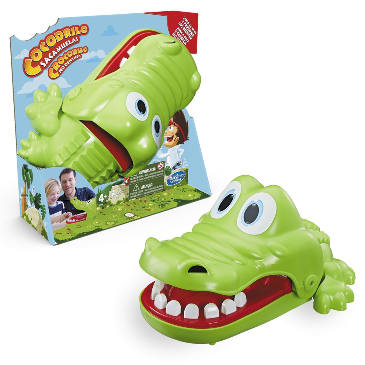 Imagen 0 de Juego de mesa Cocodrilo Sacamuelas Hasbro Gaming