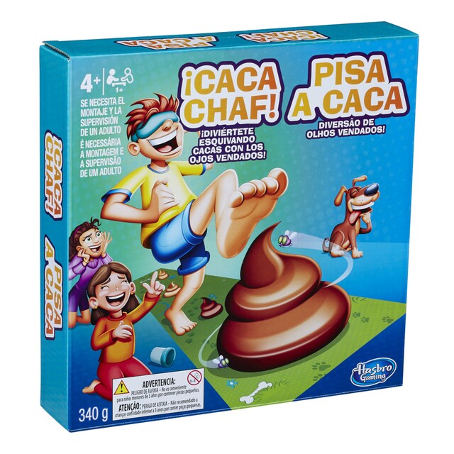 Juego ¡Caca Chaf! pisa la caca Hasbro Gaming