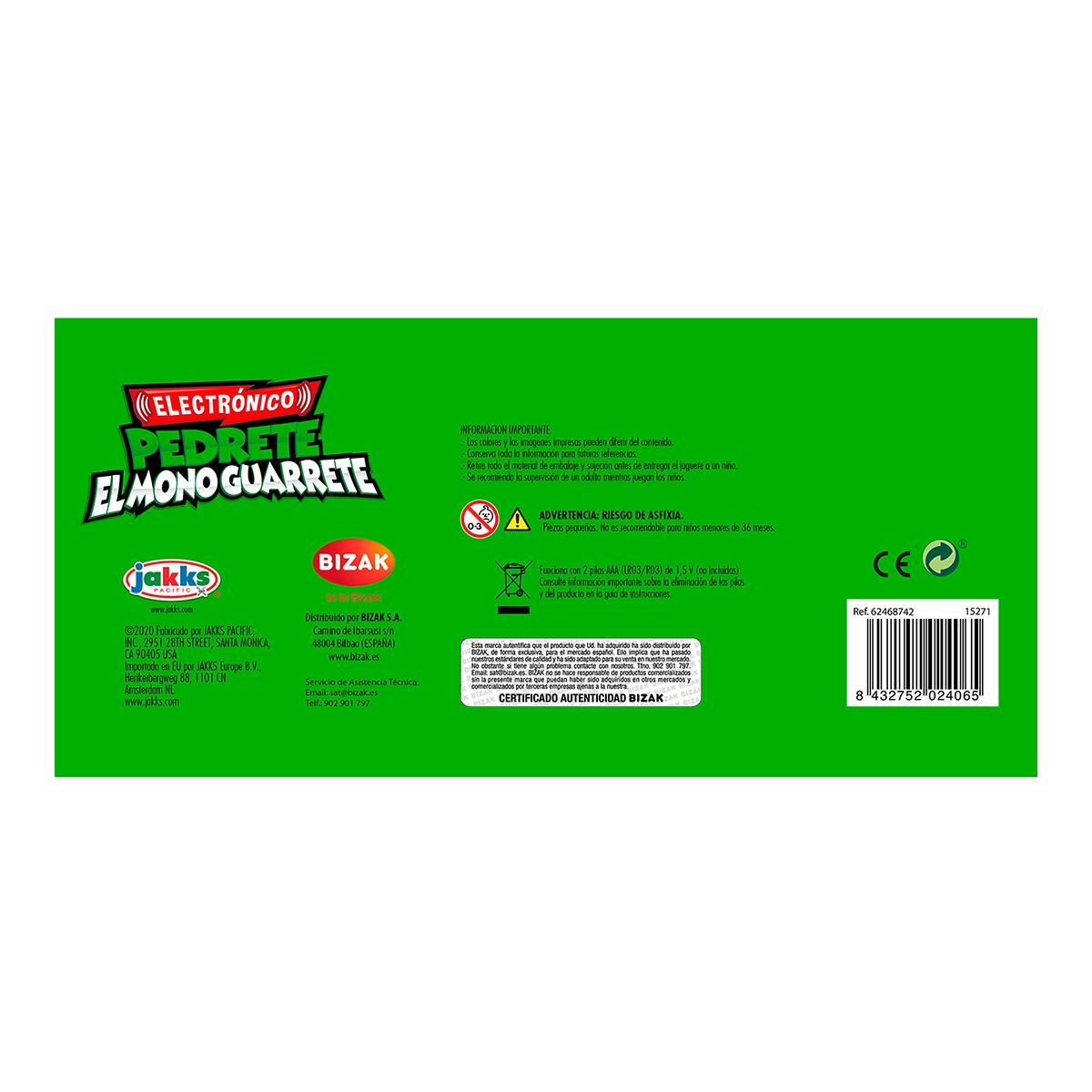 Pedrete el Mono Guarrete Bizak 2