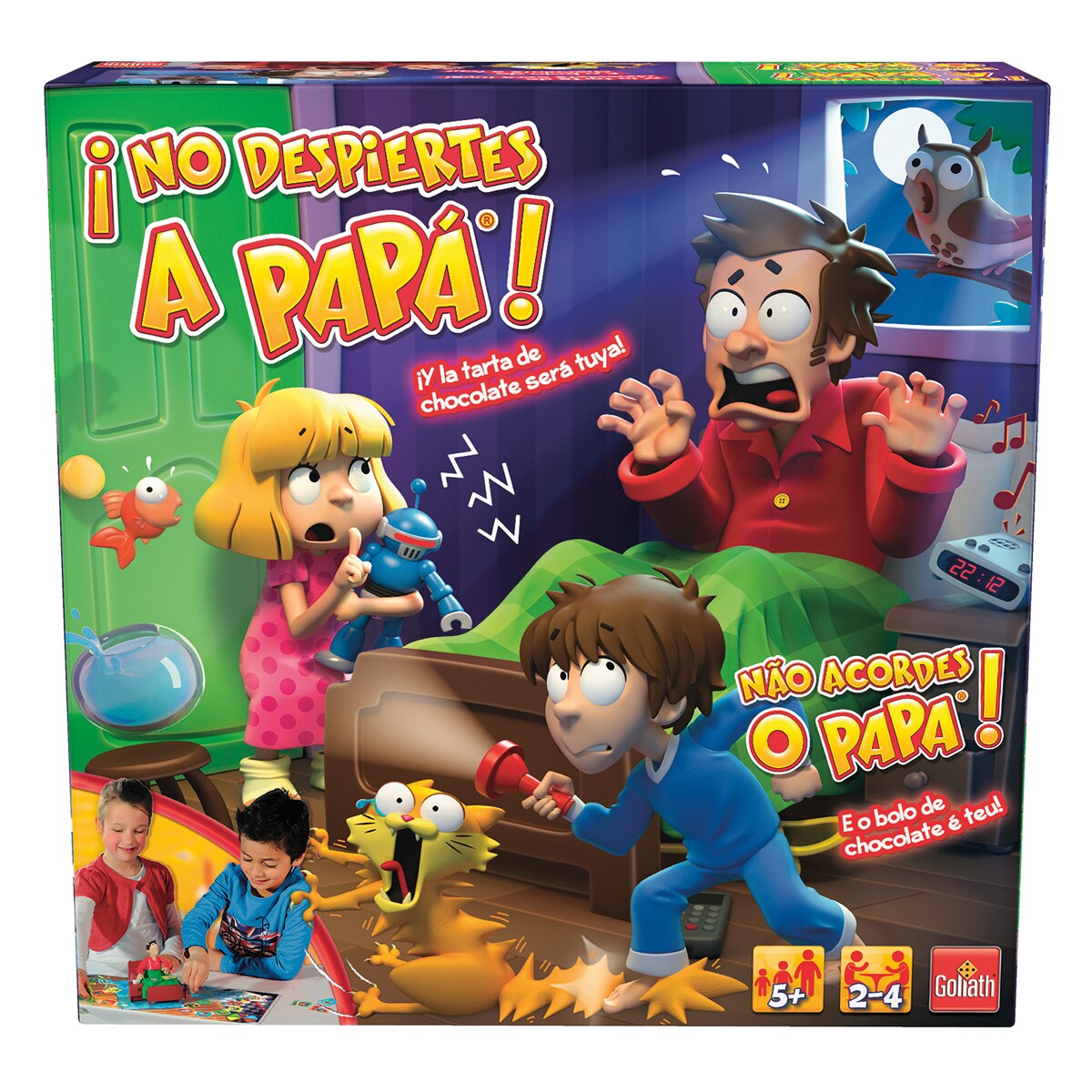 Juego de mesa No despiertes a Papá Goliath 1