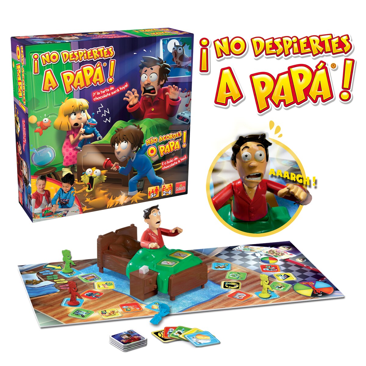 Juego de mesa No despiertes a Papá Goliath 4