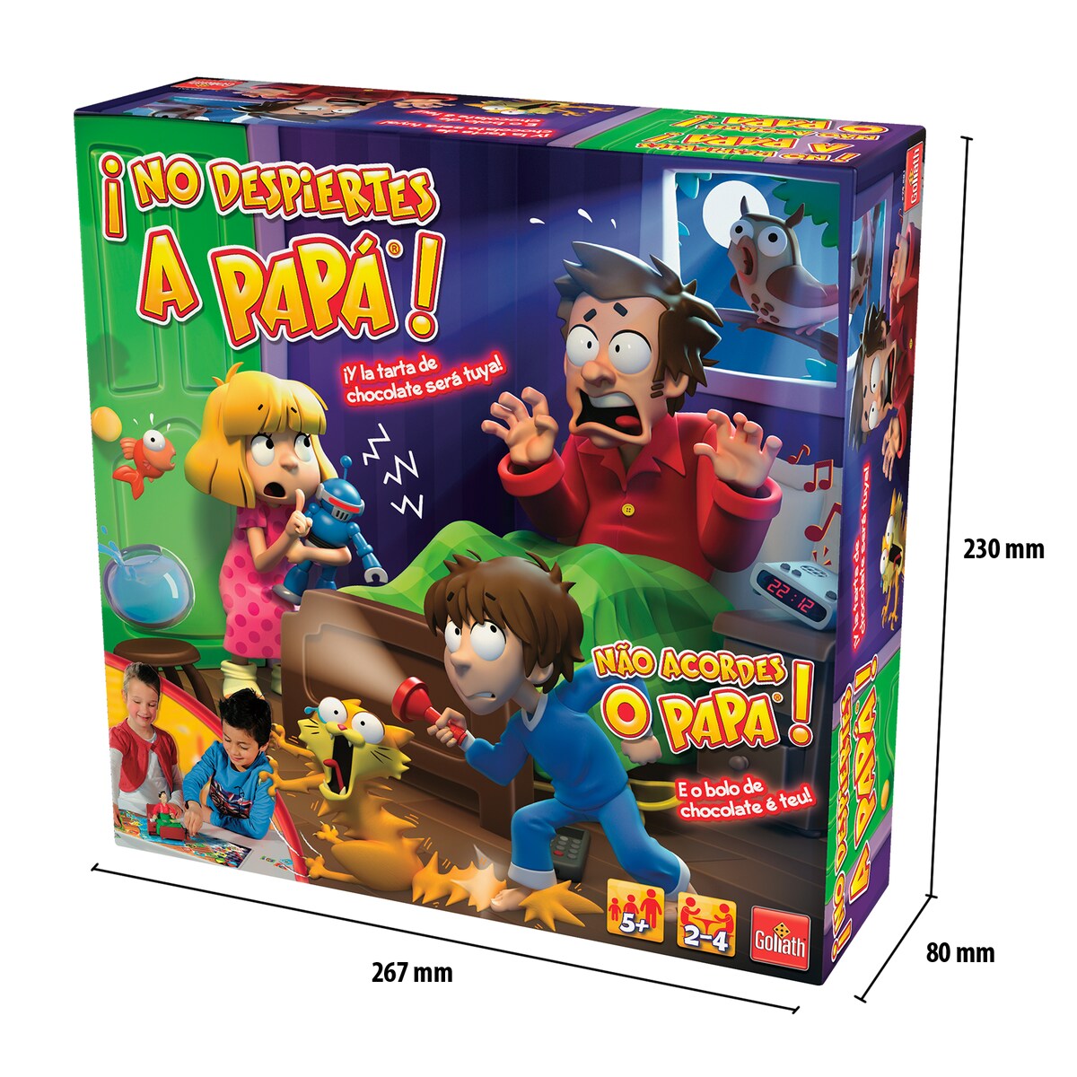 Juego de mesa No despiertes a Papá Goliath 5