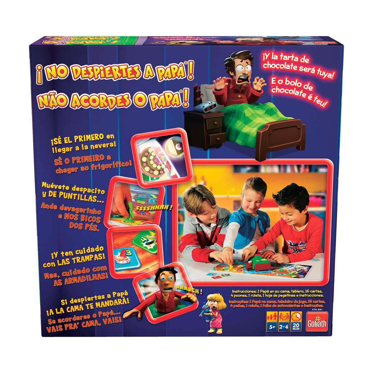 Juego de mesa No despiertes a Papá Goliath 7