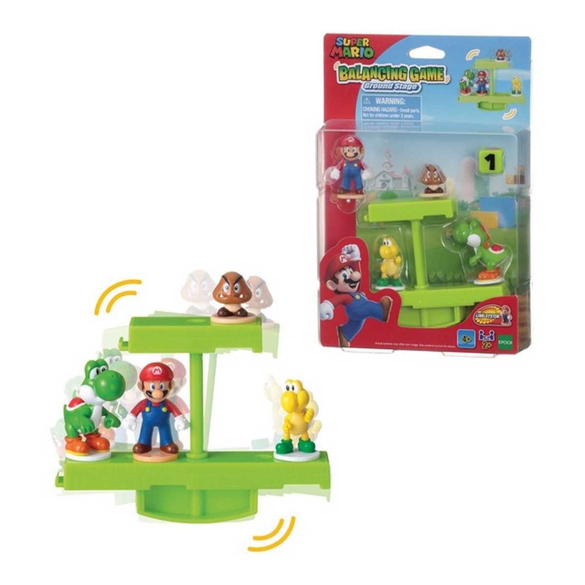 Juego de Equilibrio  Mario Bros Escenario de tierra 1