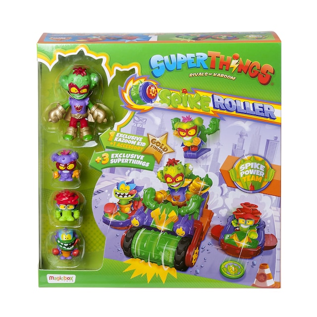 Coche Spike Roller Cactus Vehículo Rivals of Kaboom Superthings