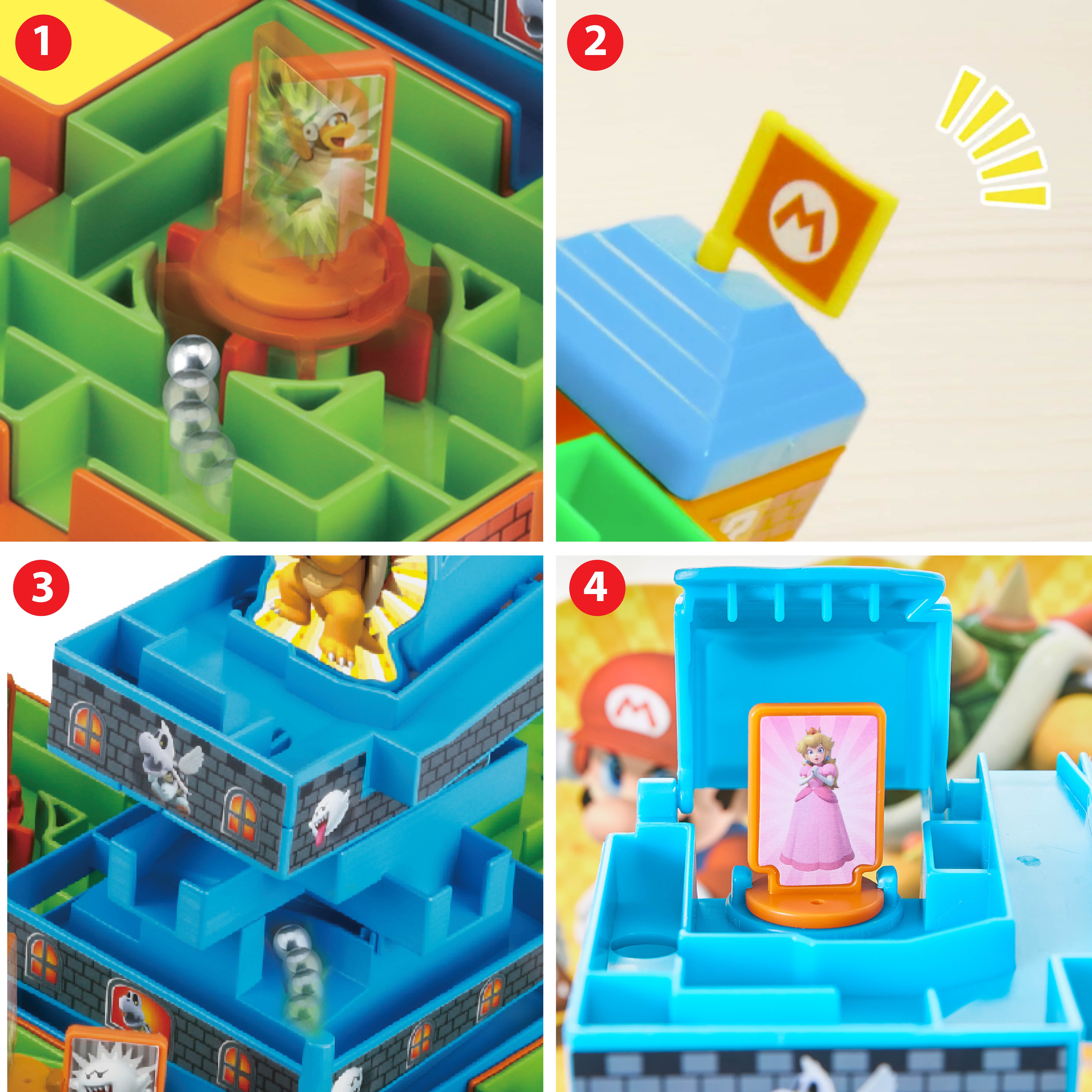 Juego de mesa Laberinto Super Mario Maze Game Dx 5