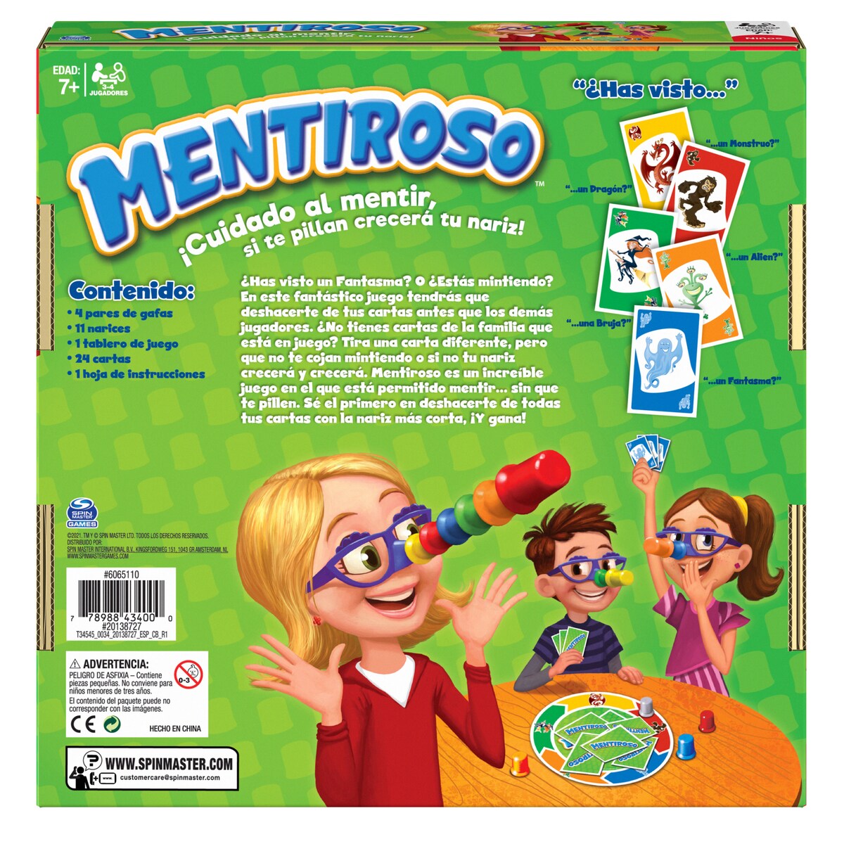 Juego de mesa Mentiroso Spin Master Games 5