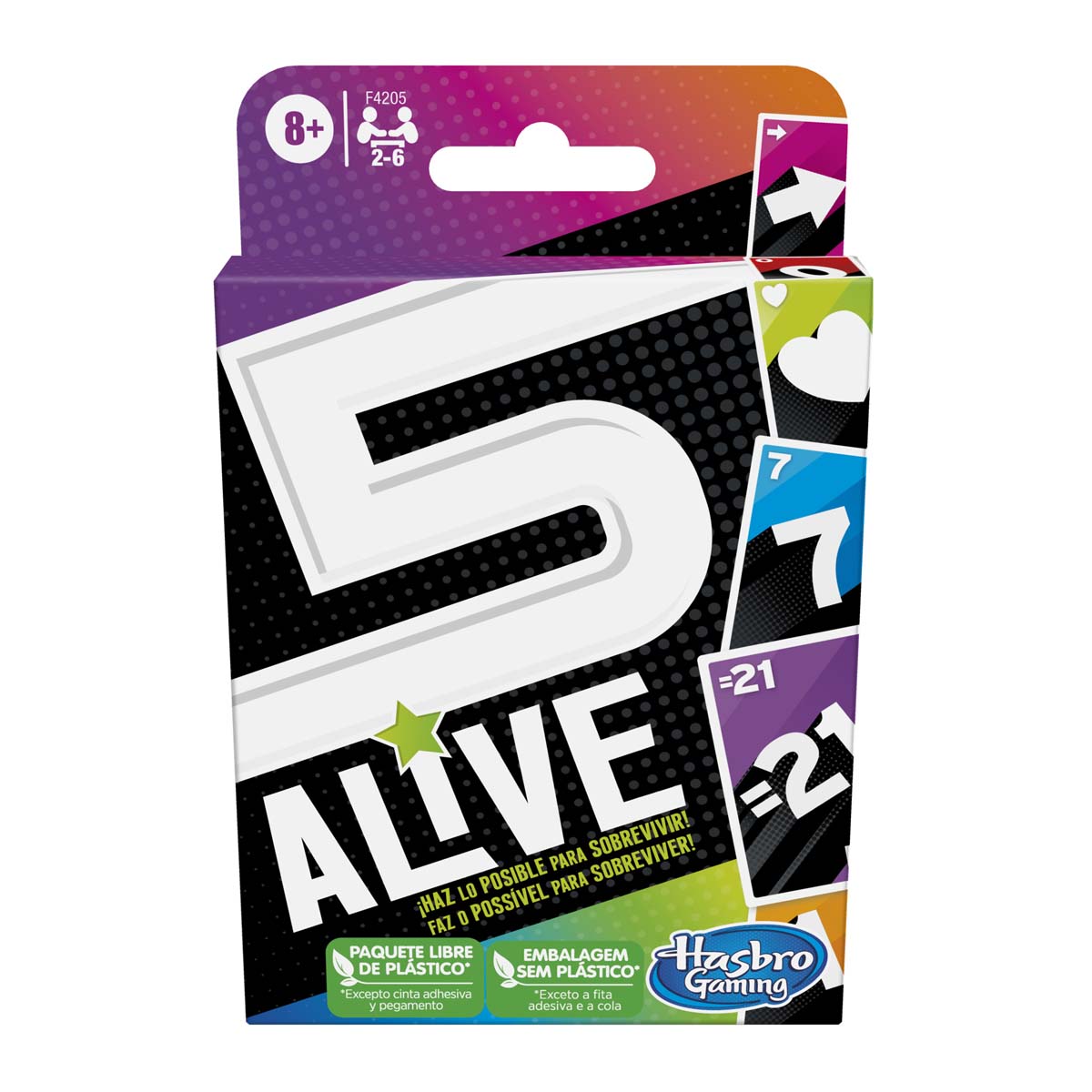 Imagen 0 de Juego de cartas Five alive Hasbro Gaming
