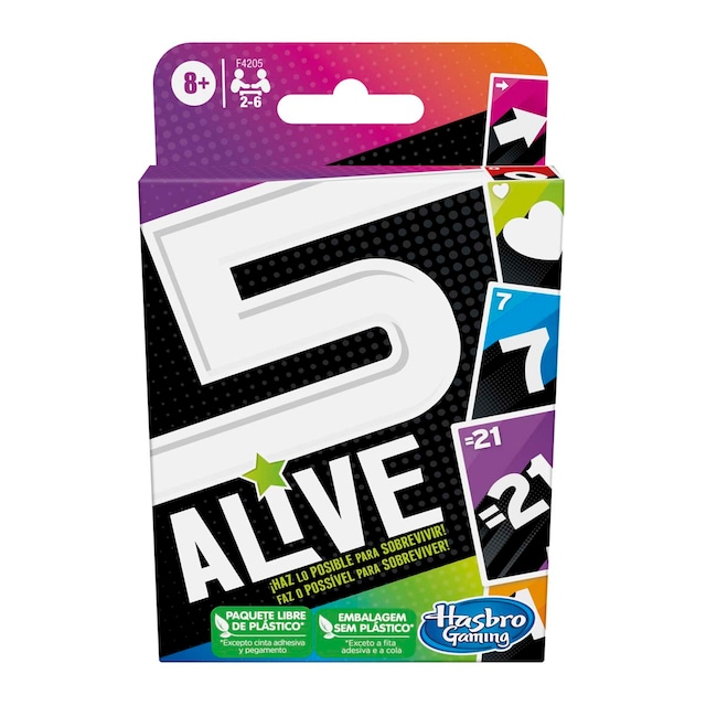 Juego de cartas Five alive Hasbro Gaming