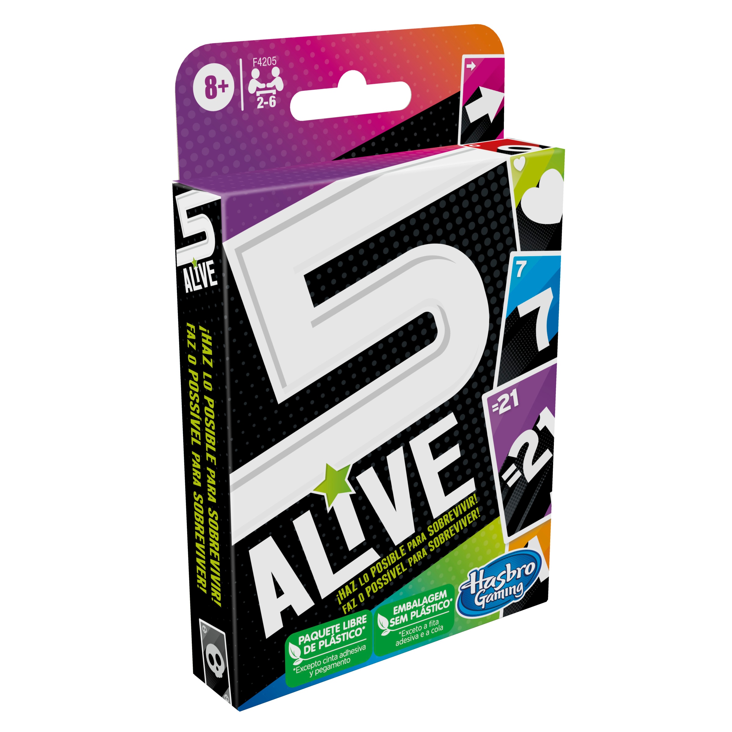 Juego de cartas Five alive Hasbro Gaming 2