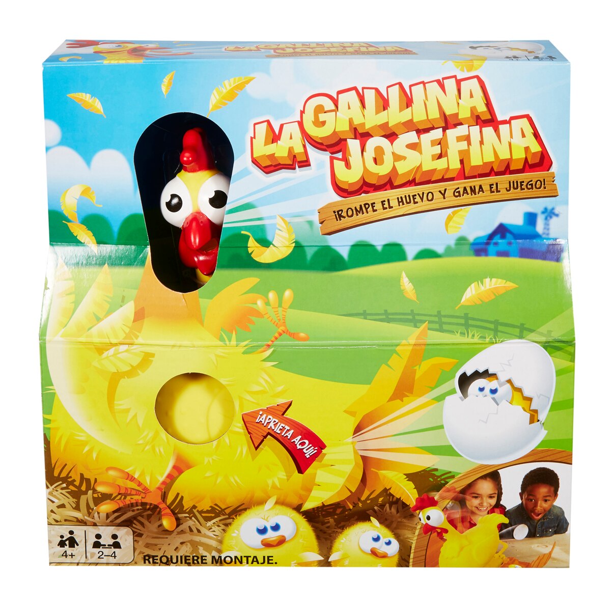 Juego de mesa infantil Mattel Games La Gallina Josefina 1