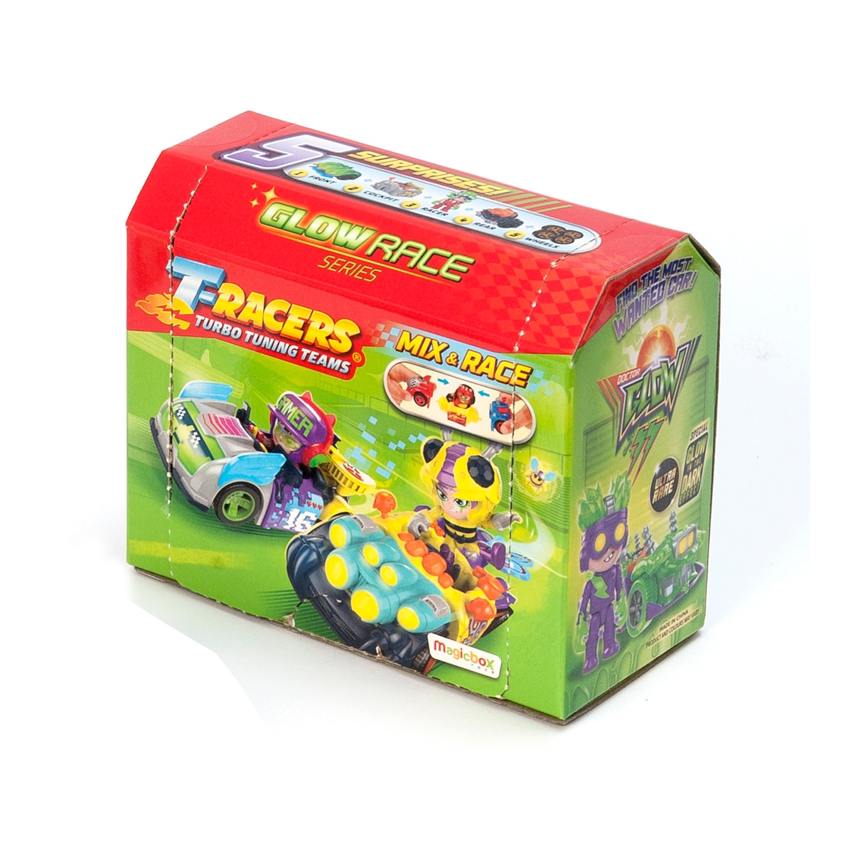 T-Racers Glow Race Car & Racer 3