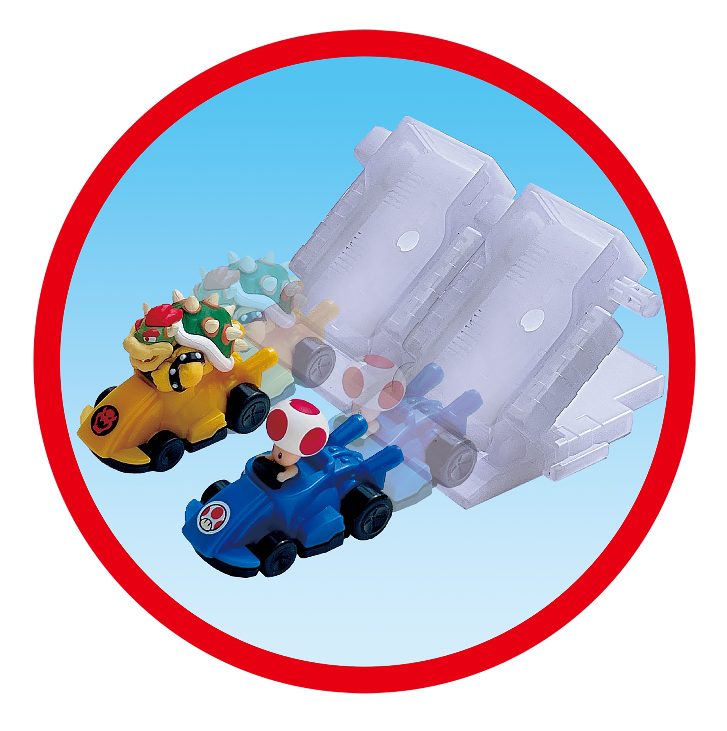 Pack Bowser & Toad Mario Kart Racing Deluxe Expansion Epoch Games 2