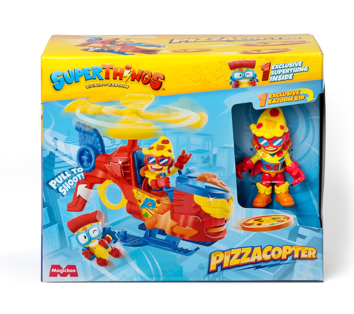 Vehículo Pizzacopter Superthings 2
