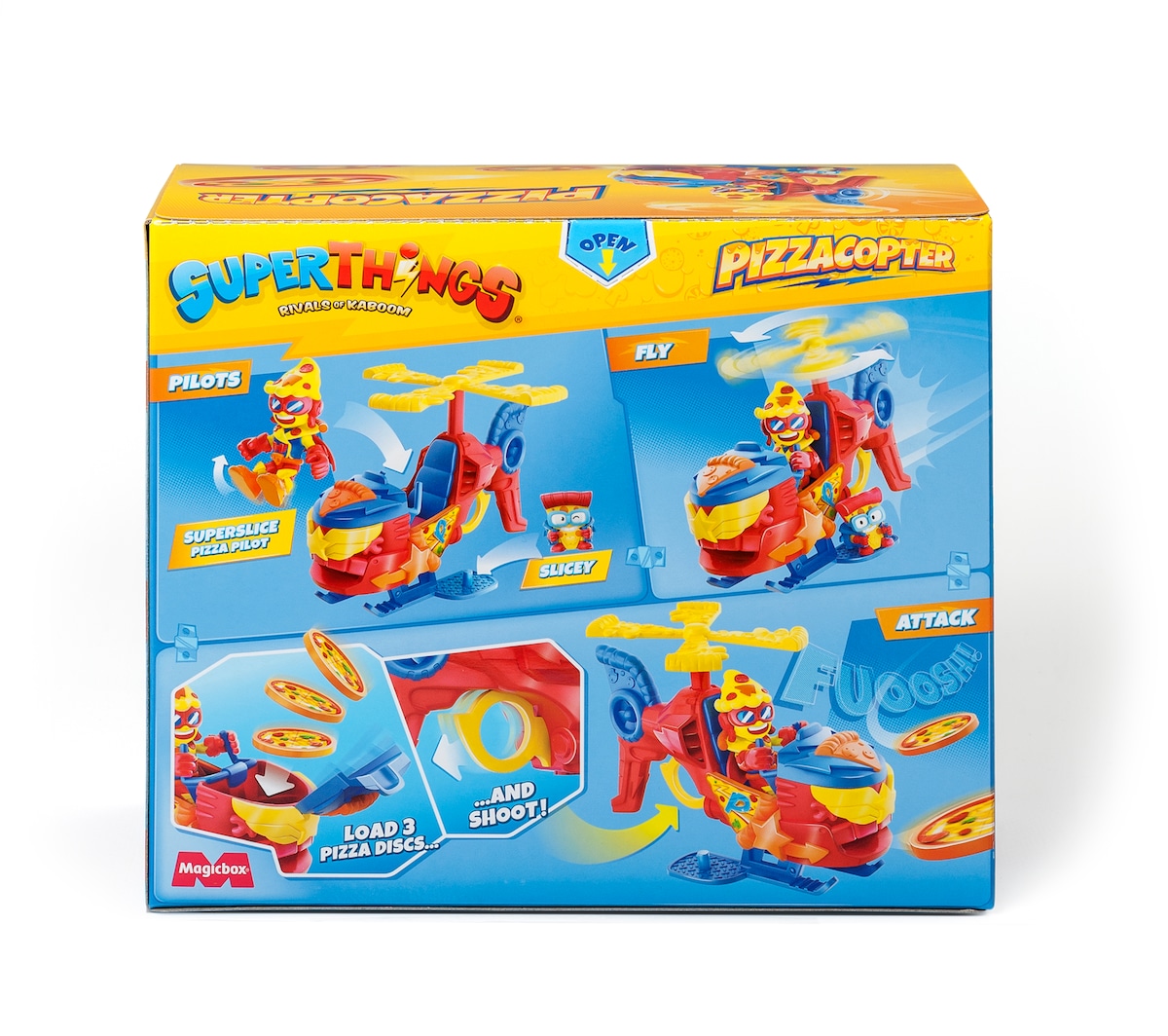 Vehículo Pizzacopter Superthings 3