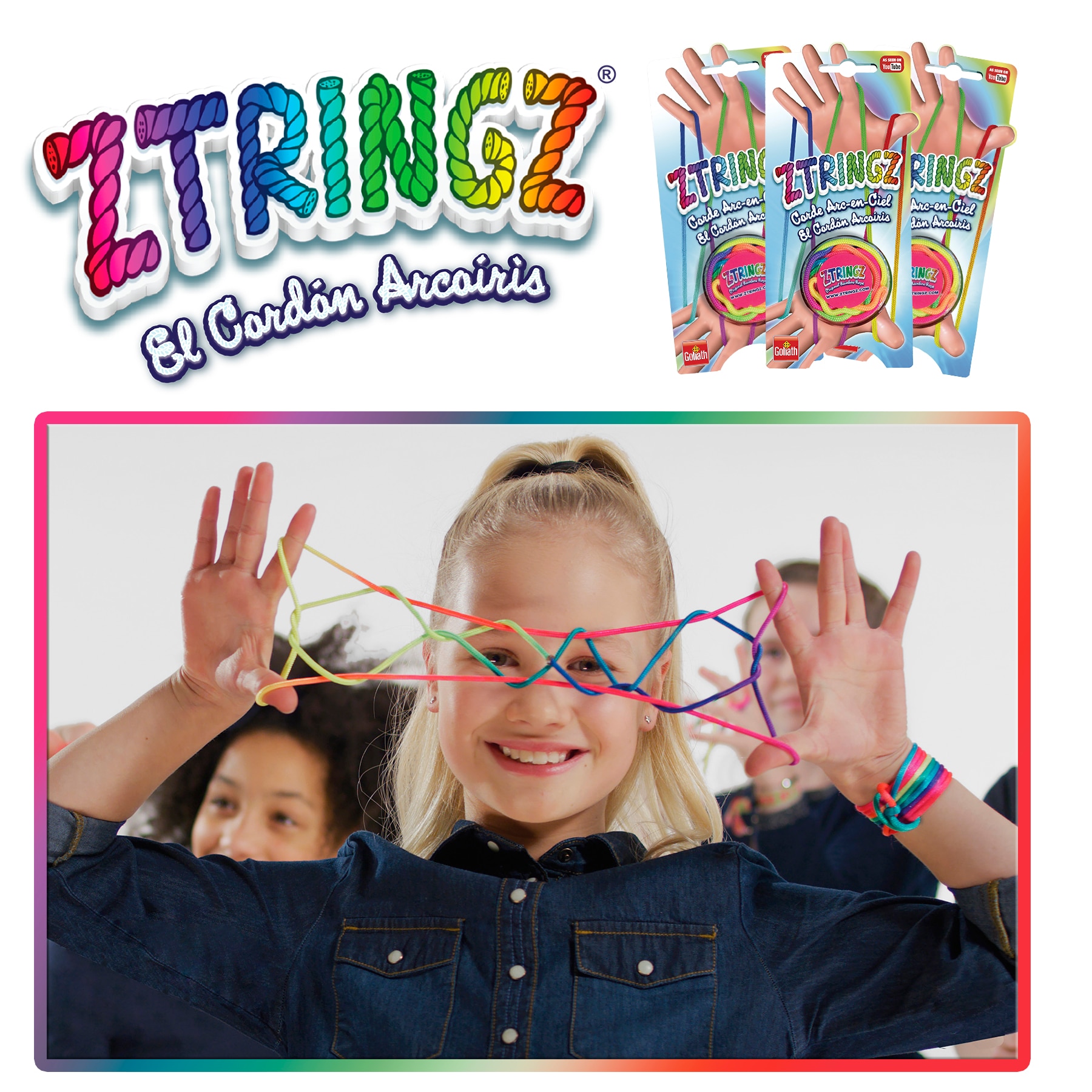 Cordón arcoiris Ztringz 2