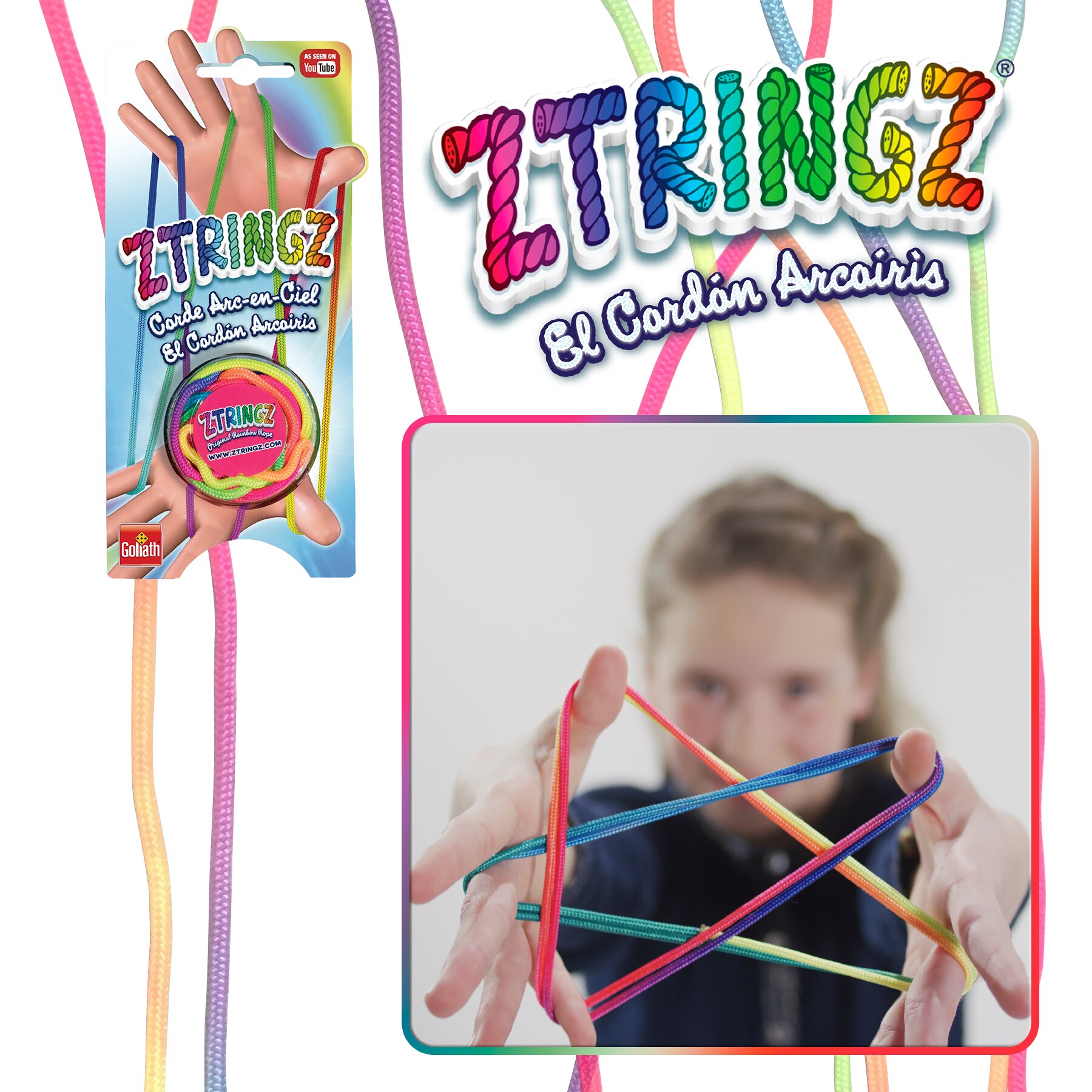 Cordón arcoiris Ztringz 3