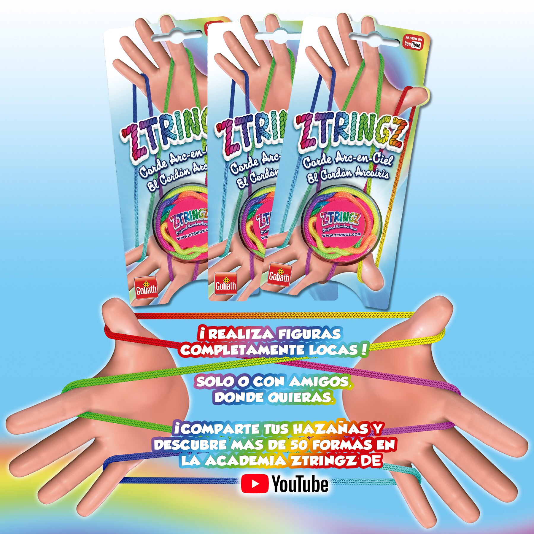 Cordón arcoiris Ztringz 5