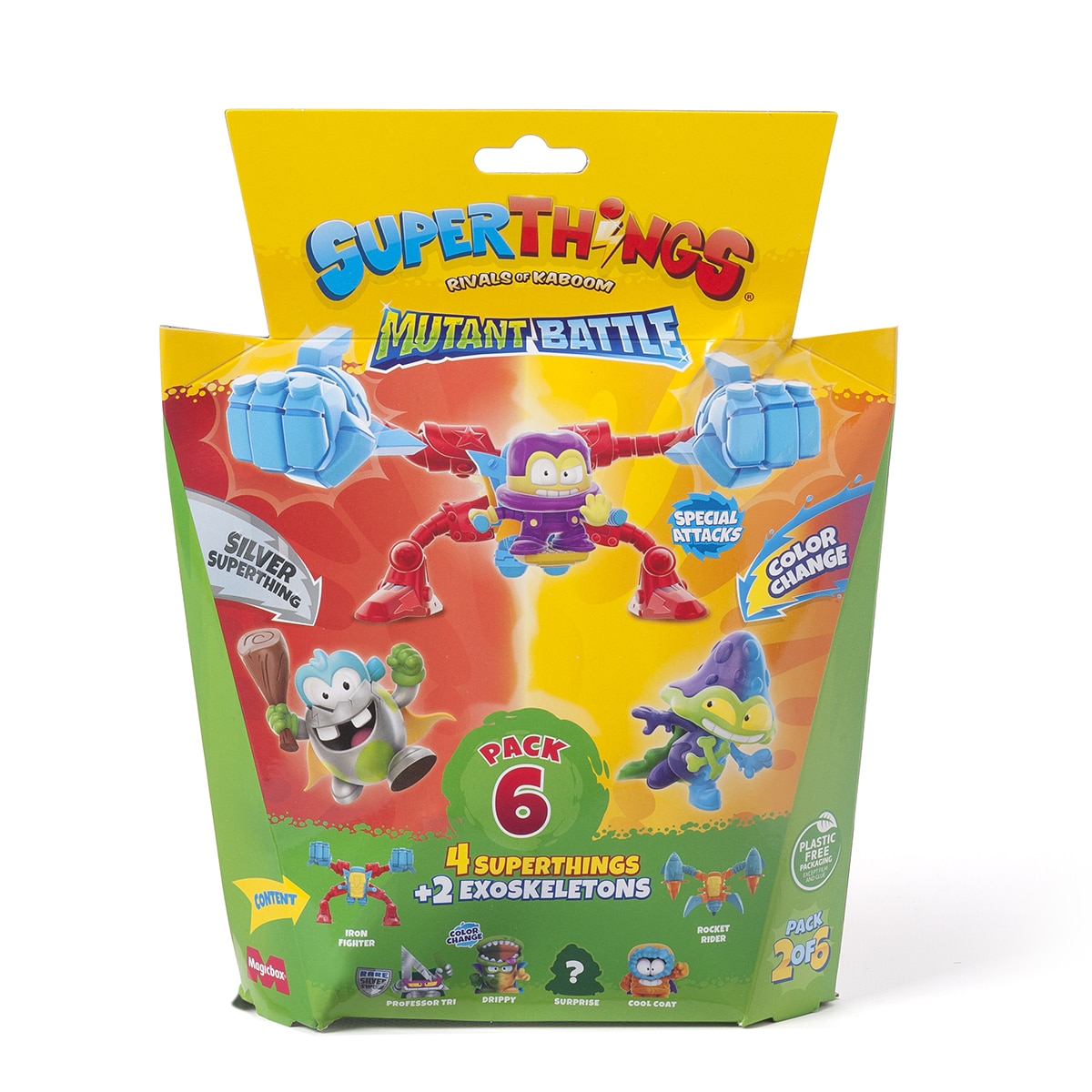Pack 6 Superthings Mutant Battle 8