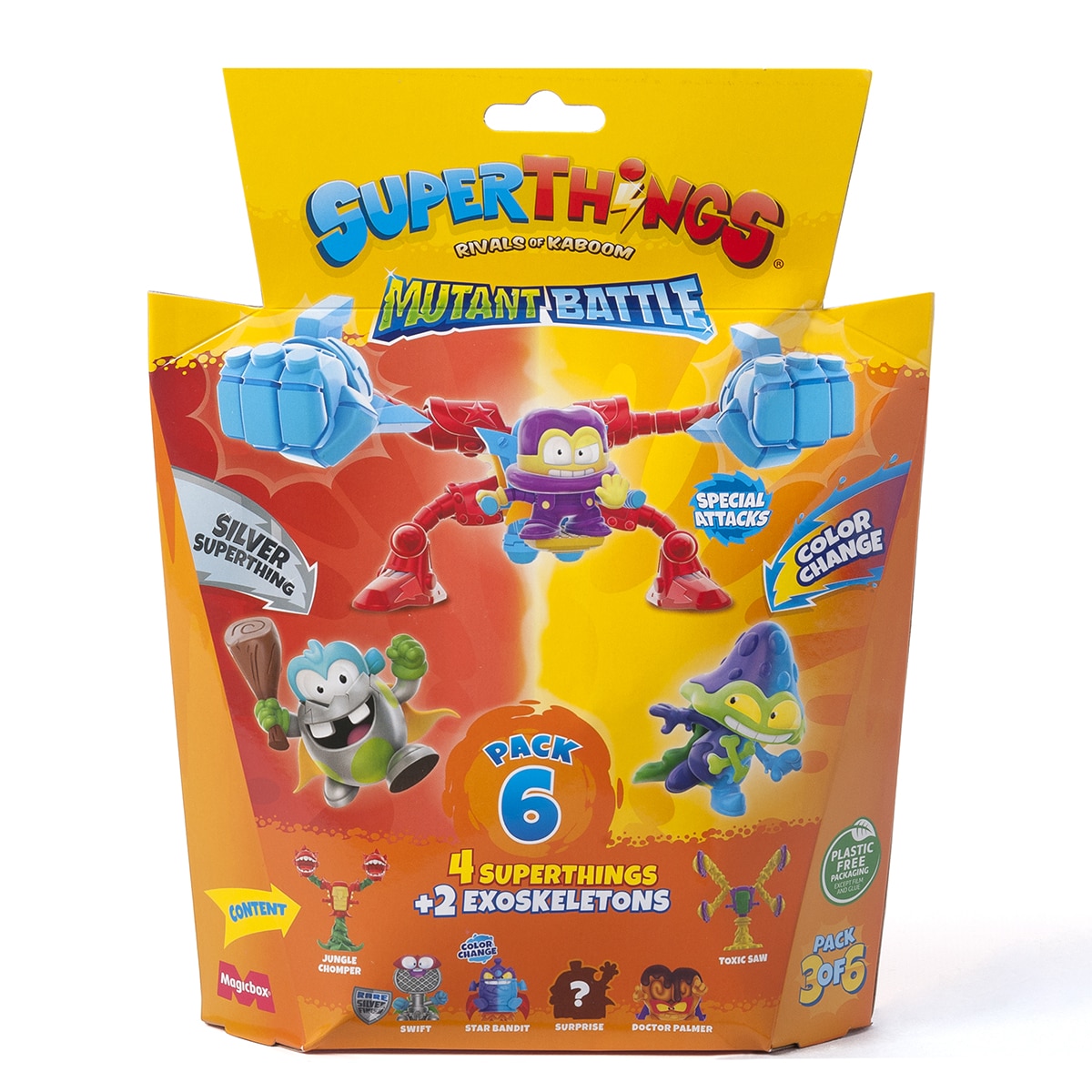 Pack 6 Superthings Mutant Battle 9