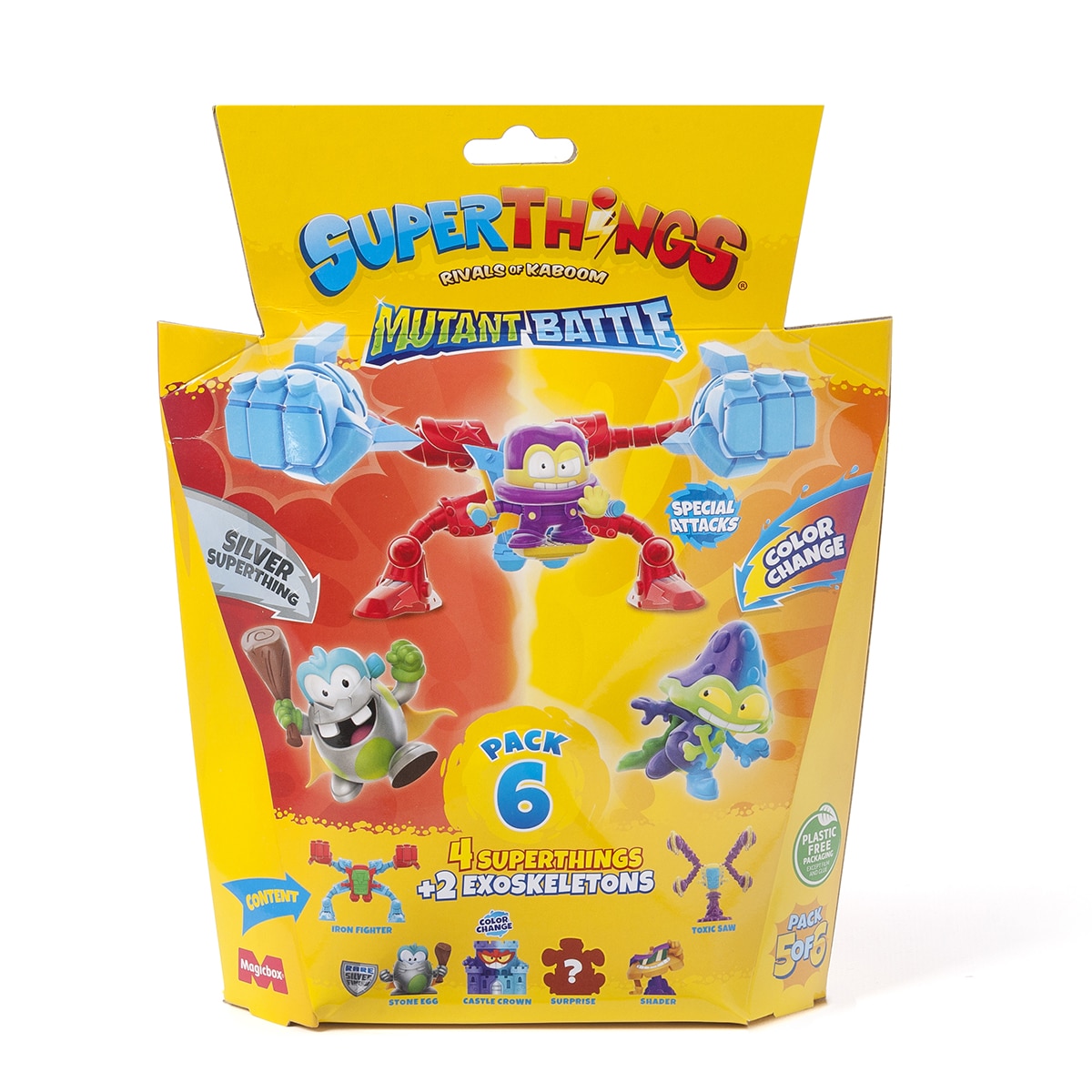 Pack 6 Superthings Mutant Battle 11