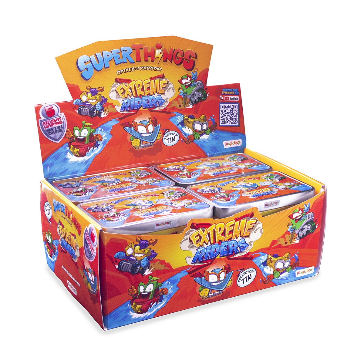 Tin Extreme Riders Superthings 4