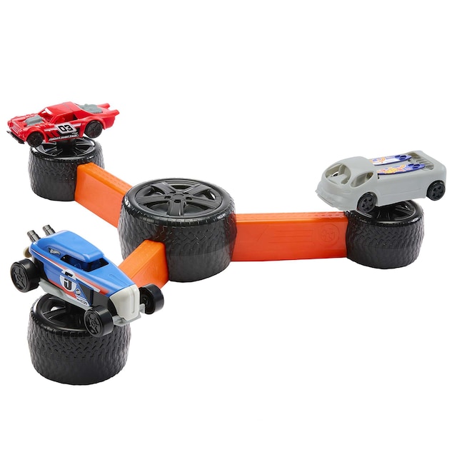 Juego de mesa Wheels Construye y Destruye Mattel Games