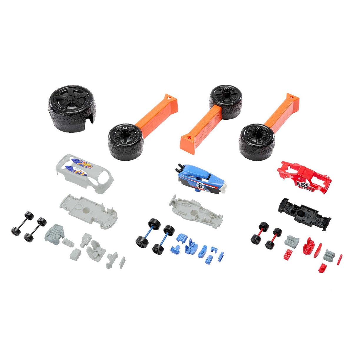 Juego de mesa Wheels Construye y Destruye Mattel Games 3