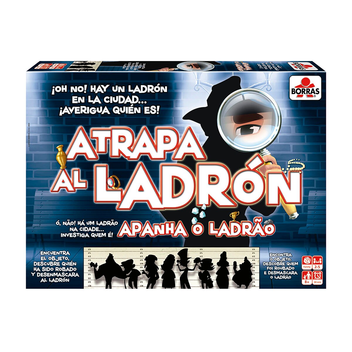 Juego de Mesa Atrapa Al Ladrón Educa Borrás 1