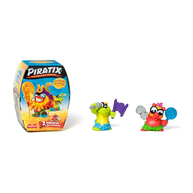 Imagen 0 de Two Pack Piratix Golden Treasure
