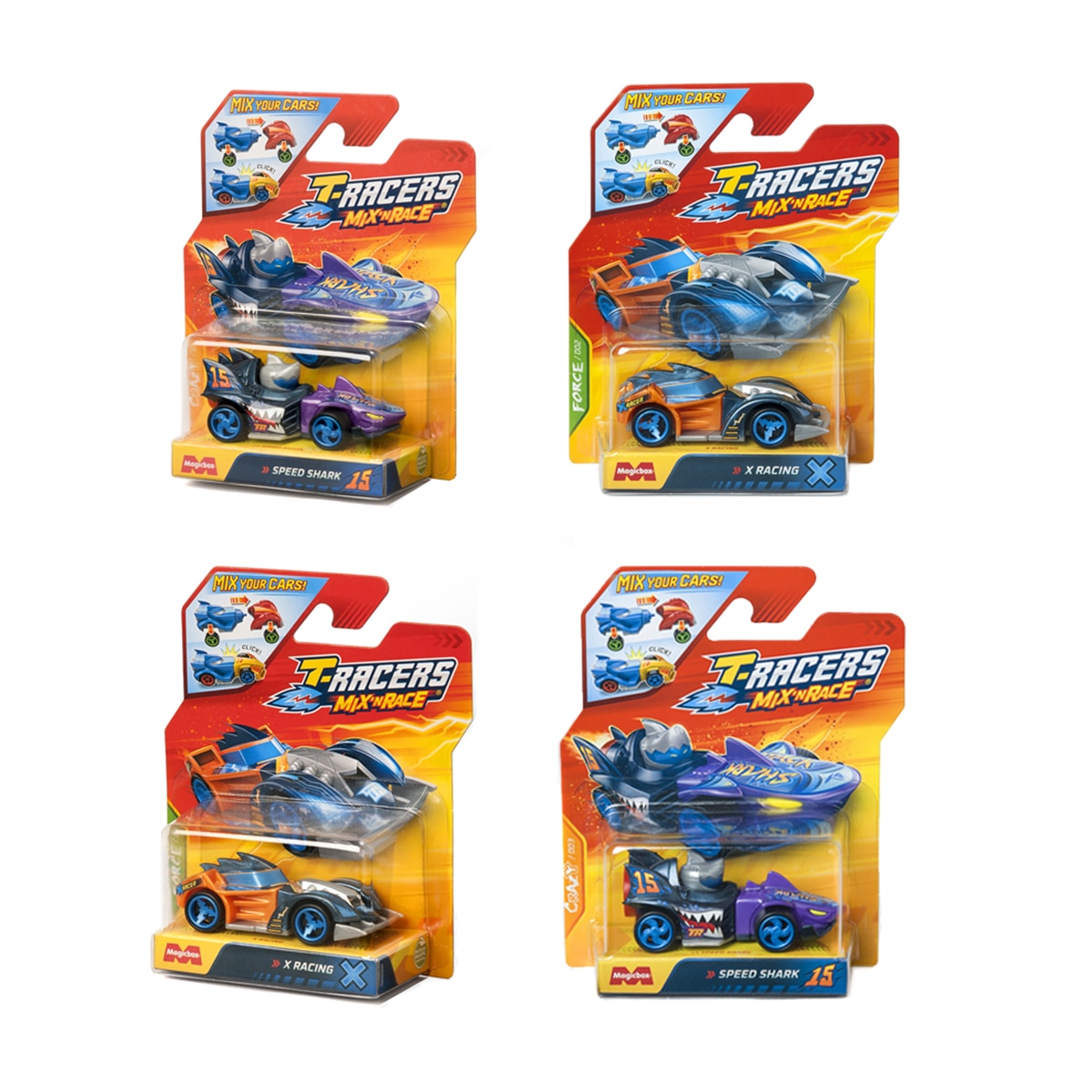 Imagem 0 de Pack 1 veículo T-Racers Mix Race