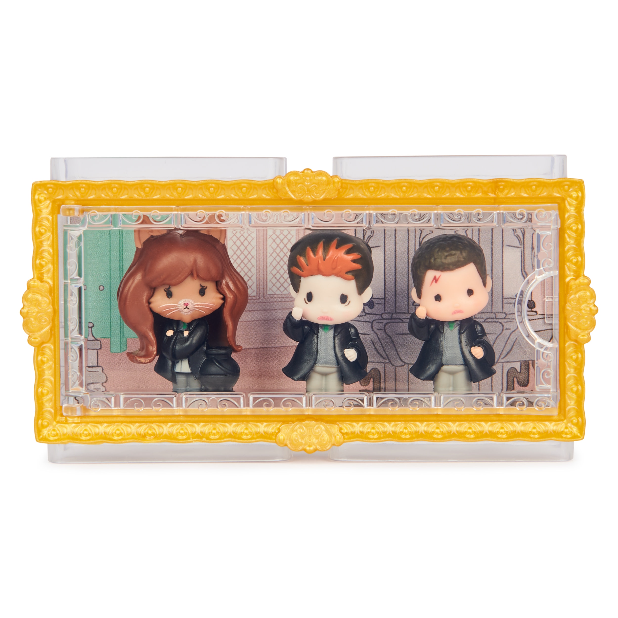 Pack minifiguras Harry, Ron y Hedwig Wizarding World 3