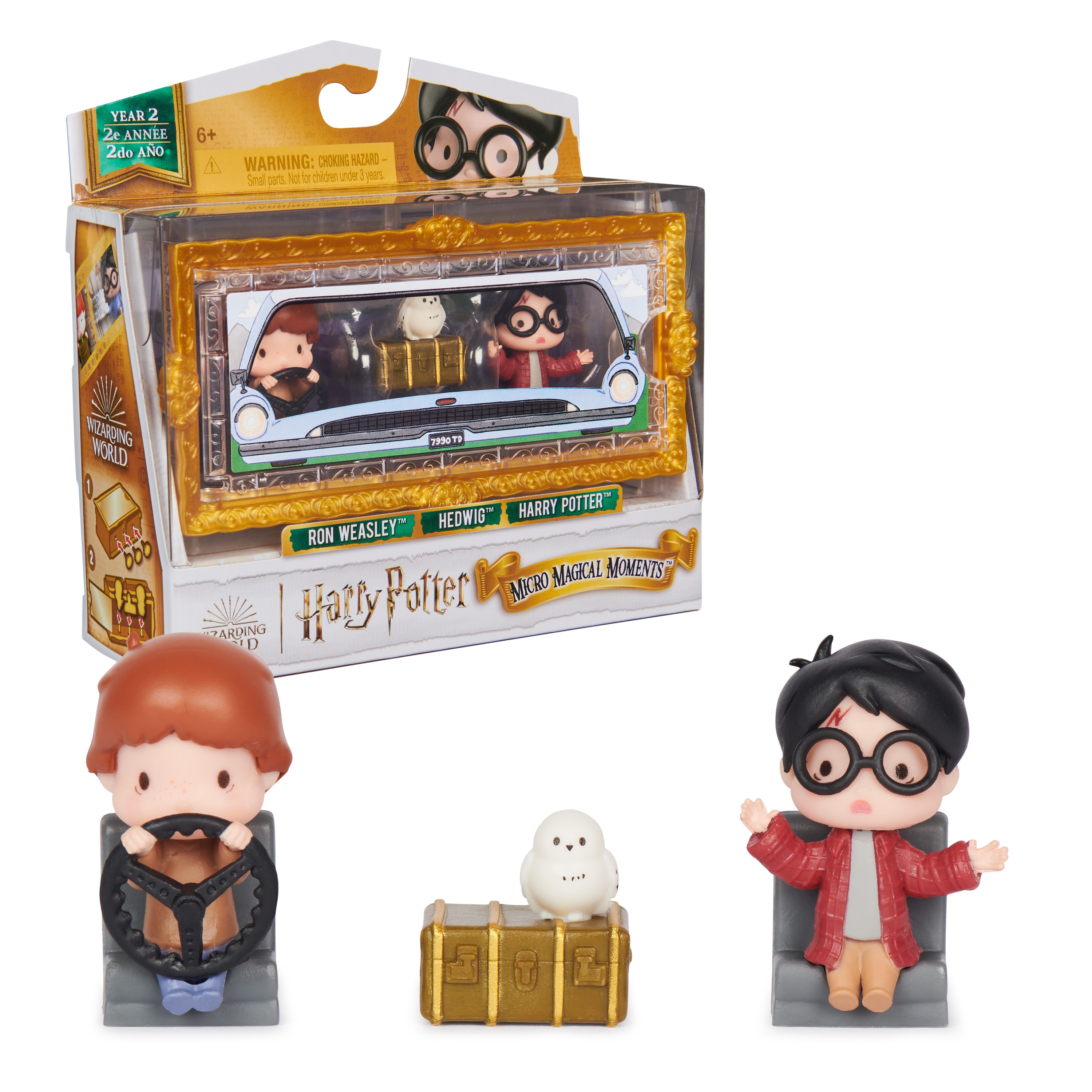 Pack minifiguras Harry, Ron y Hermione Wizarding World 2