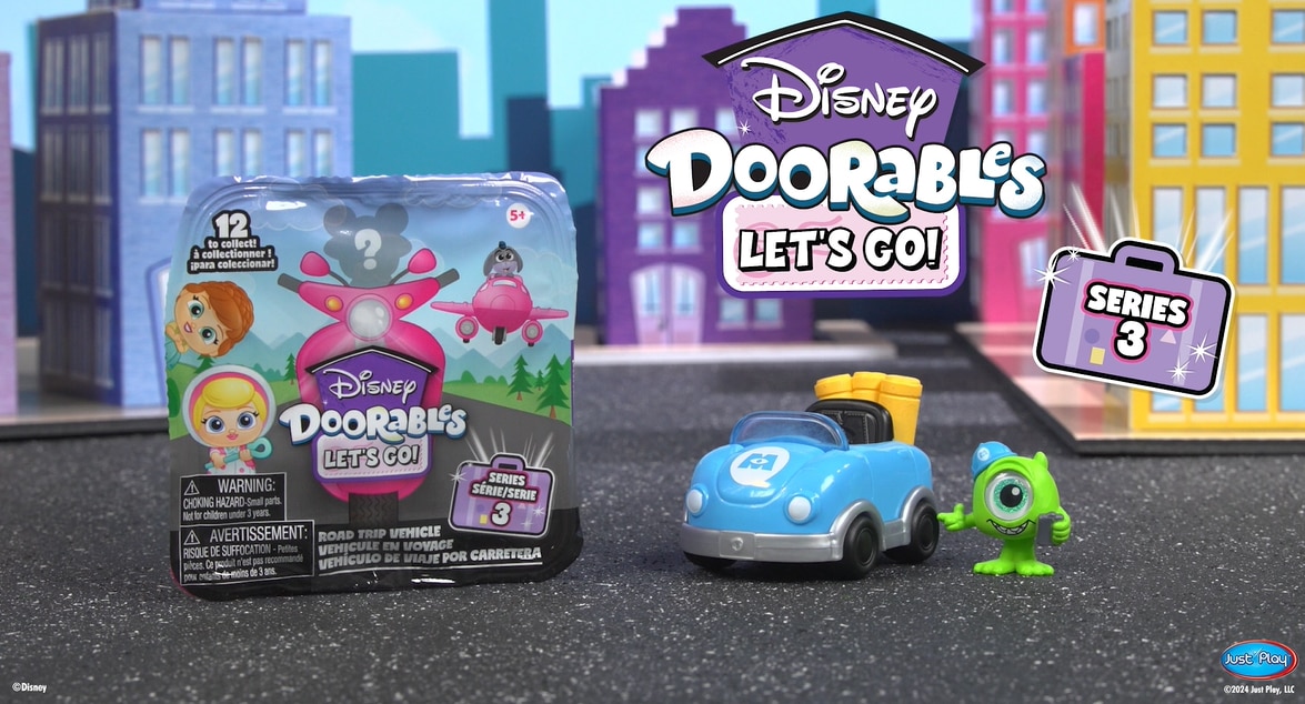 Vehiculos Doorables Lets Go Disney Just Play Products 2