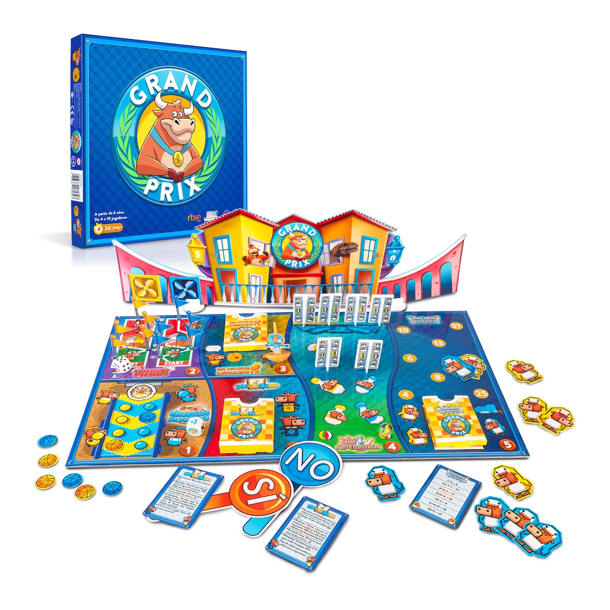 Juego de Mesa Grand Prix Famosa 2