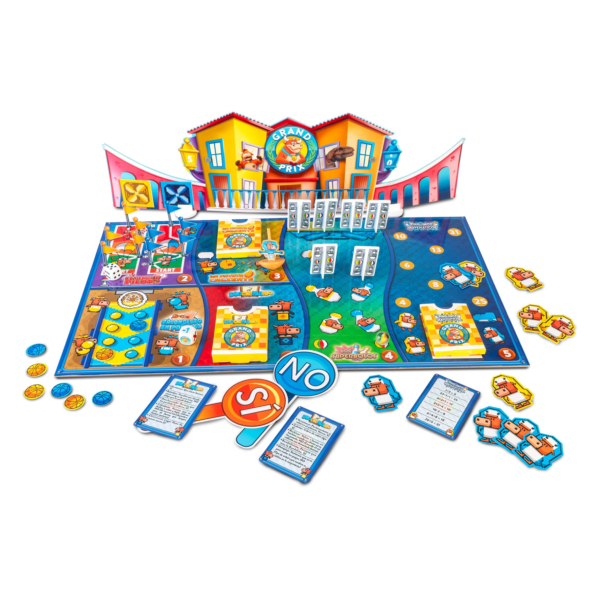 Juego de Mesa Grand Prix Famosa 3