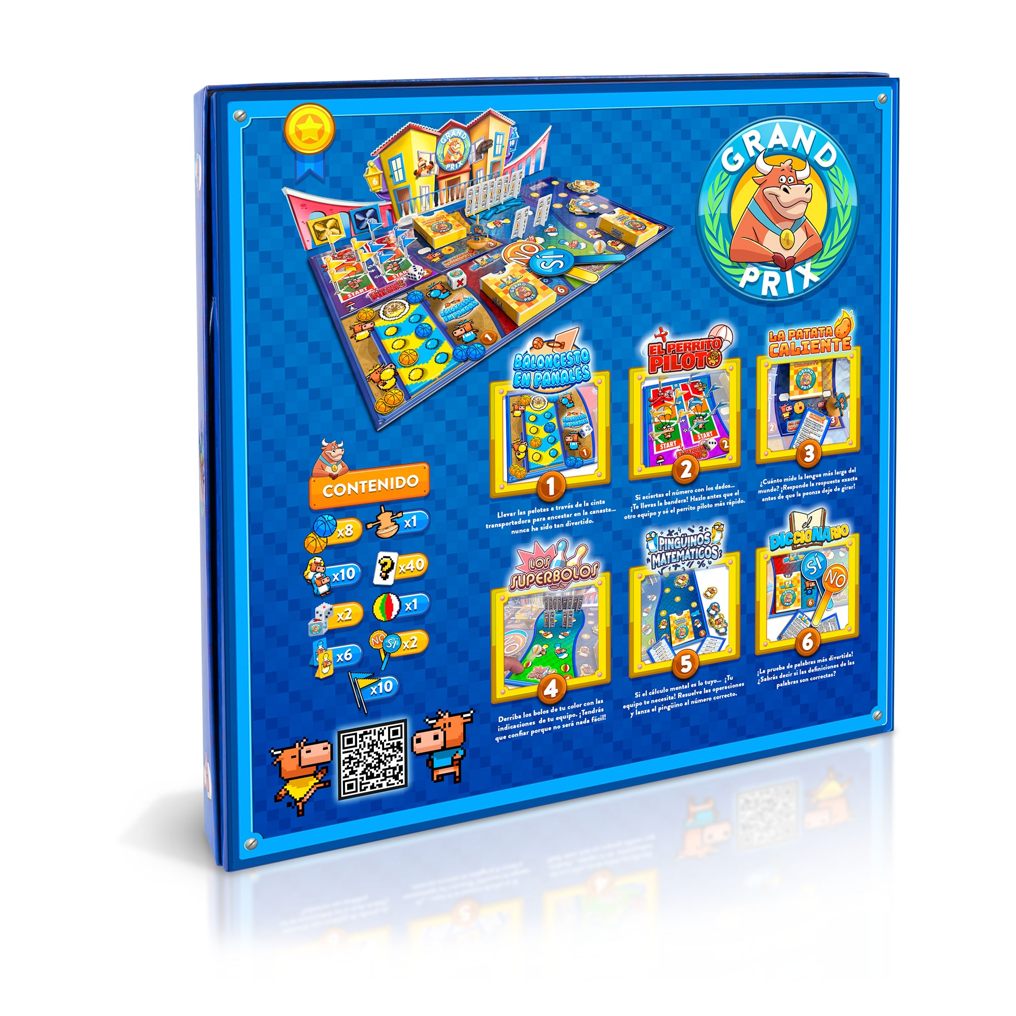 Juego de Mesa Grand Prix Famosa 4