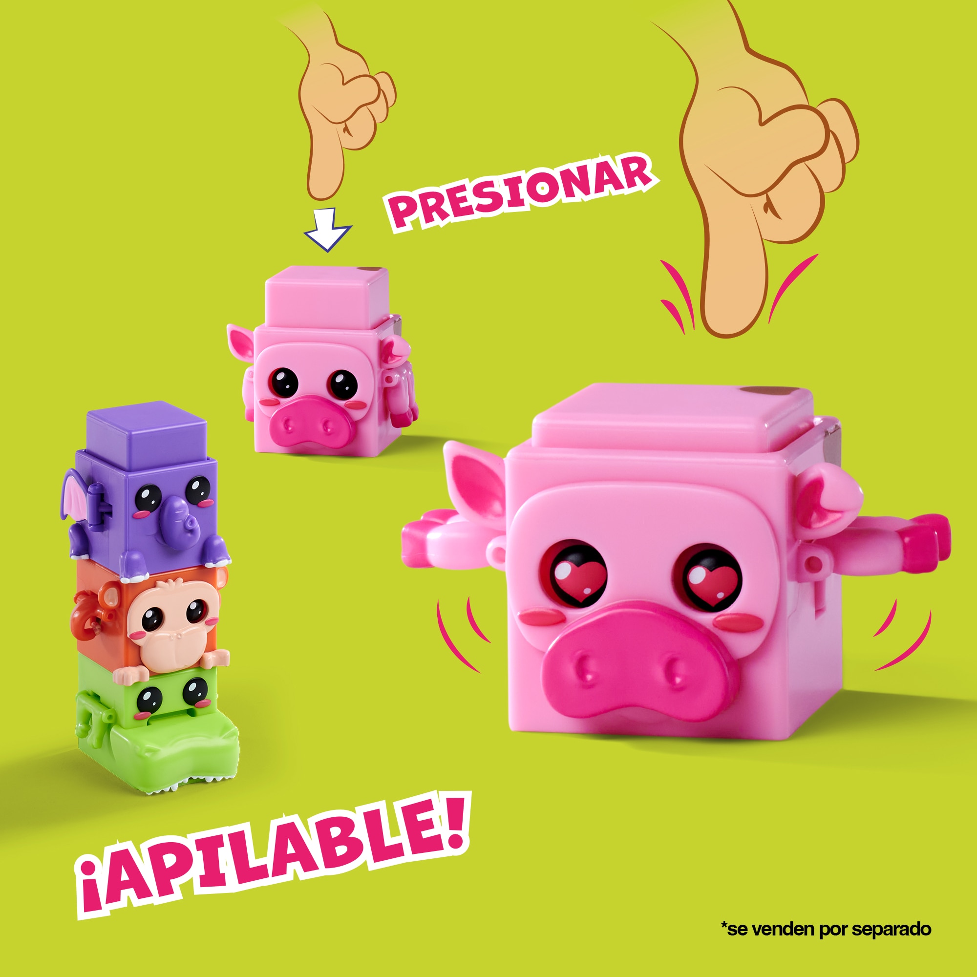 Juego de apilables Bloxies figura individual Simba modelos surtidos 3