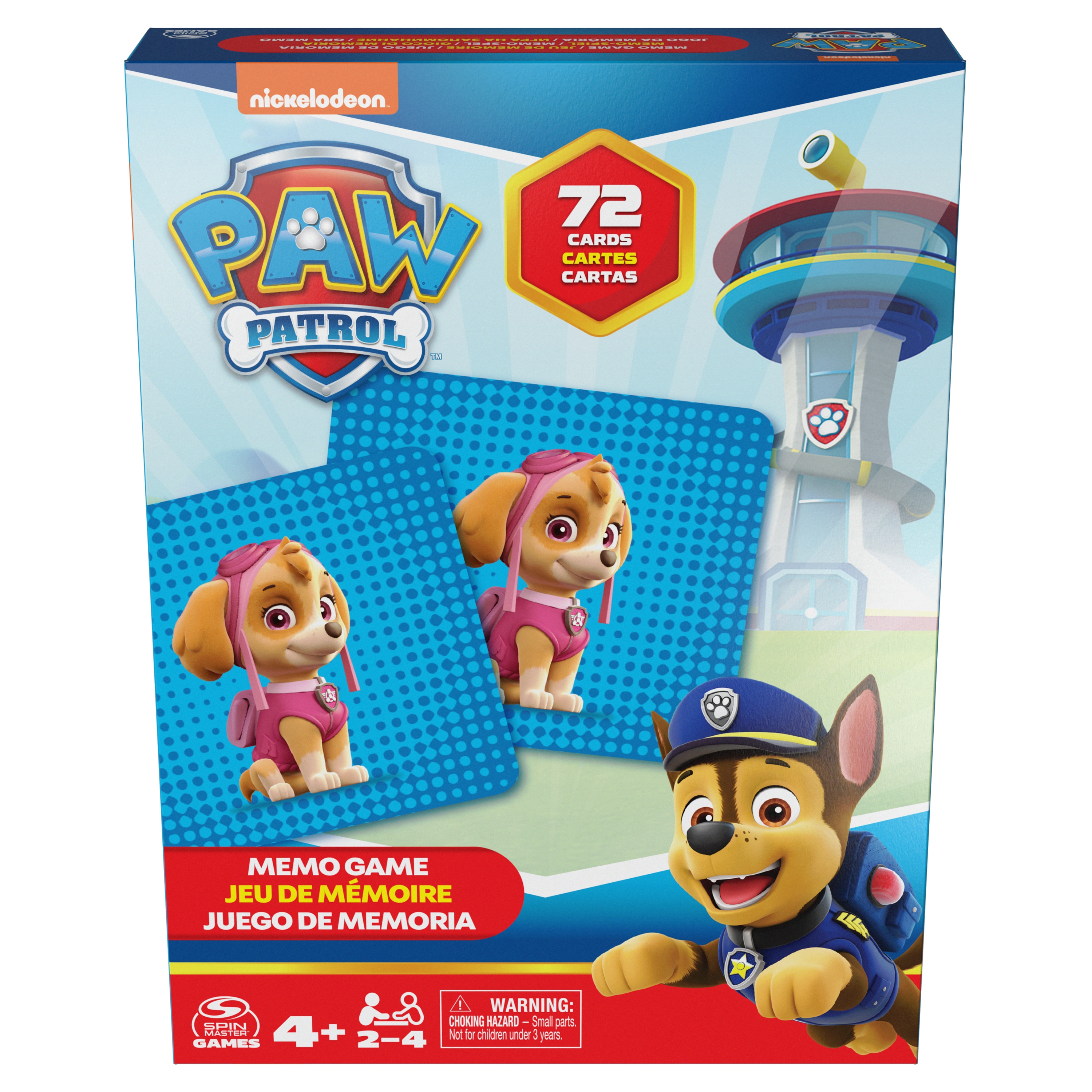 Juego de mesa Memory Game Patrulla Canina Spin Master 2