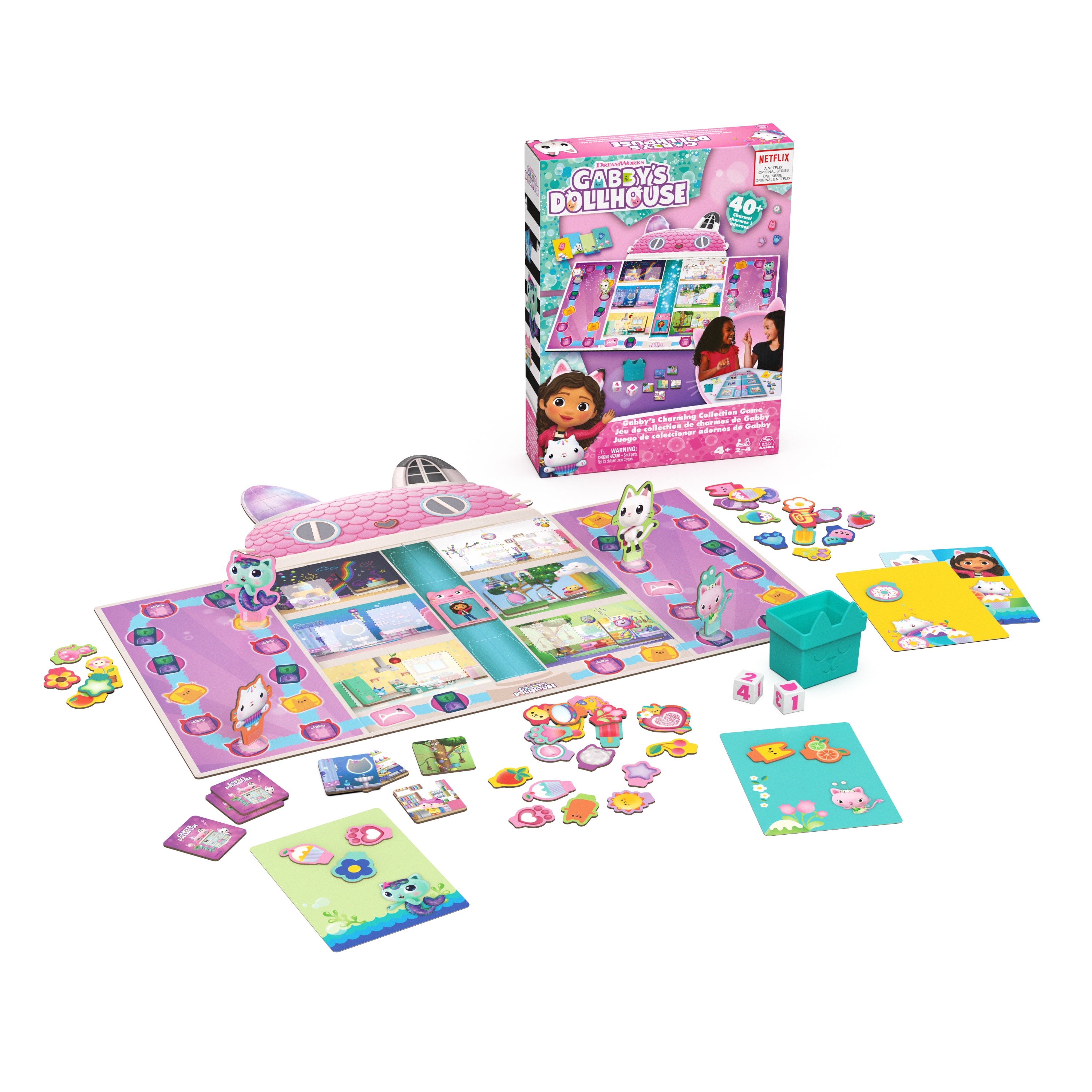 Juego de coleccionar adornos de Gabby's Dollhouse Spin Master 3