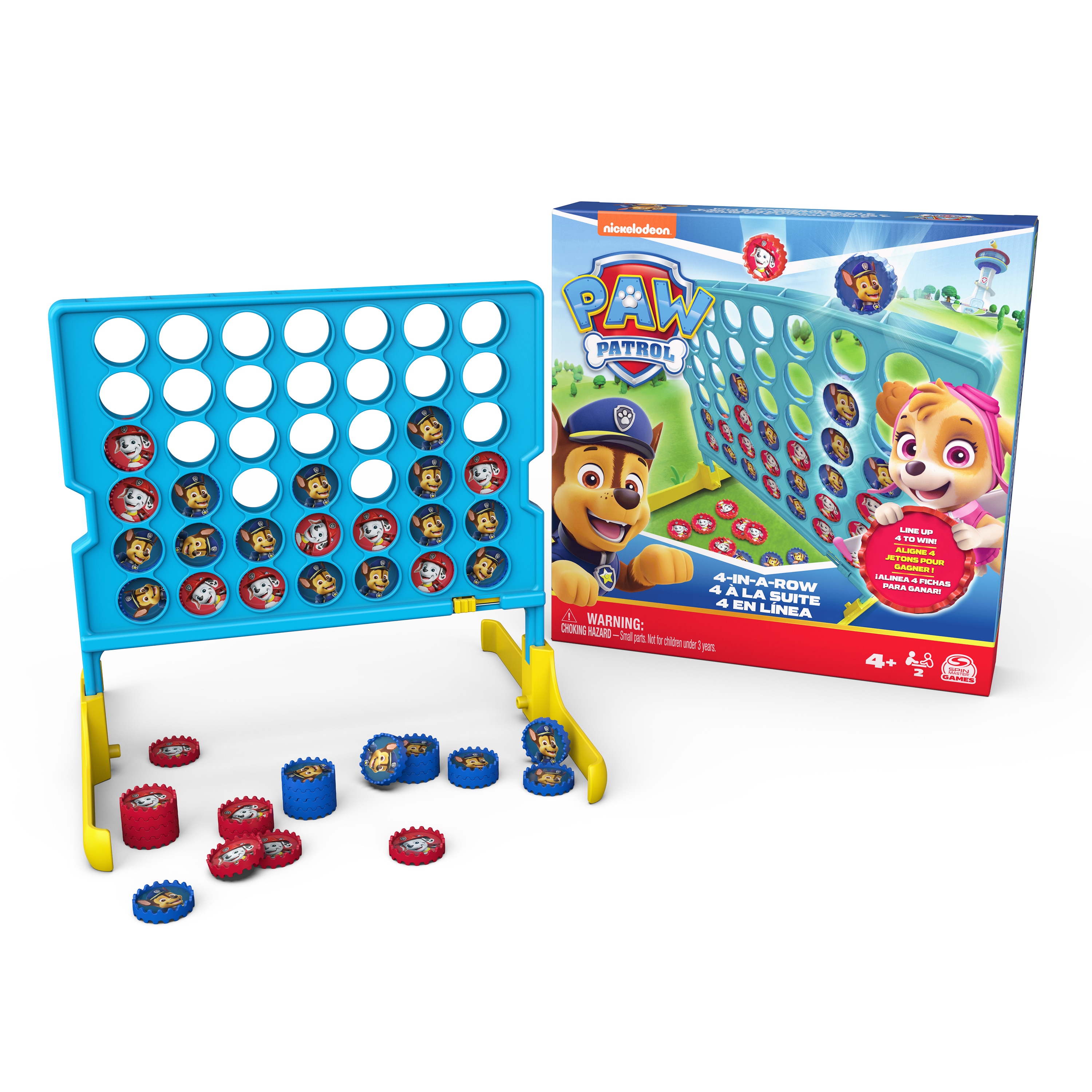 Juego de mesa 4 en línea Patrulla Canina Spin Master 2