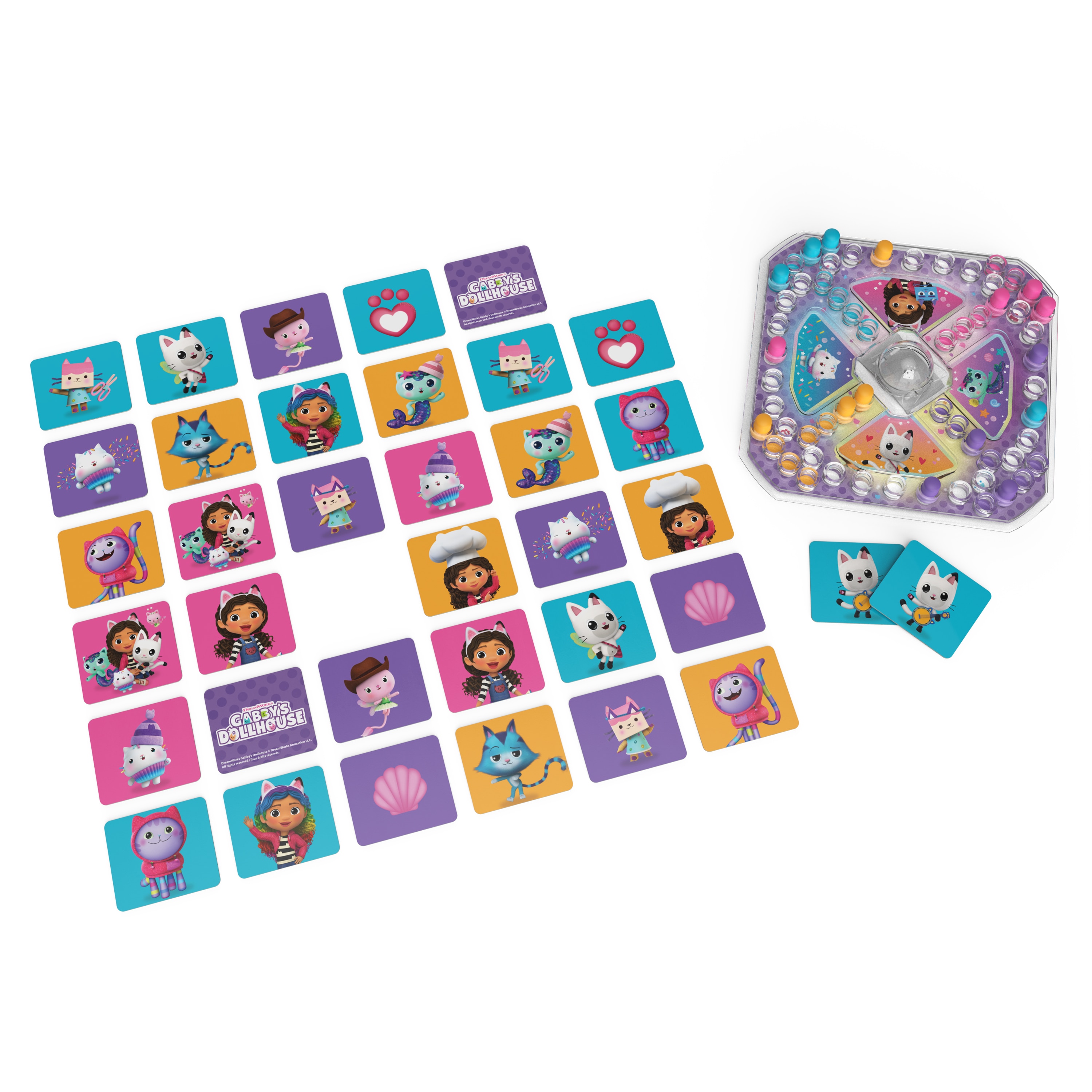 Juego Pop Up y Memory La casa de Muñecas de Gabby's Dollhouse Spin Master 3
